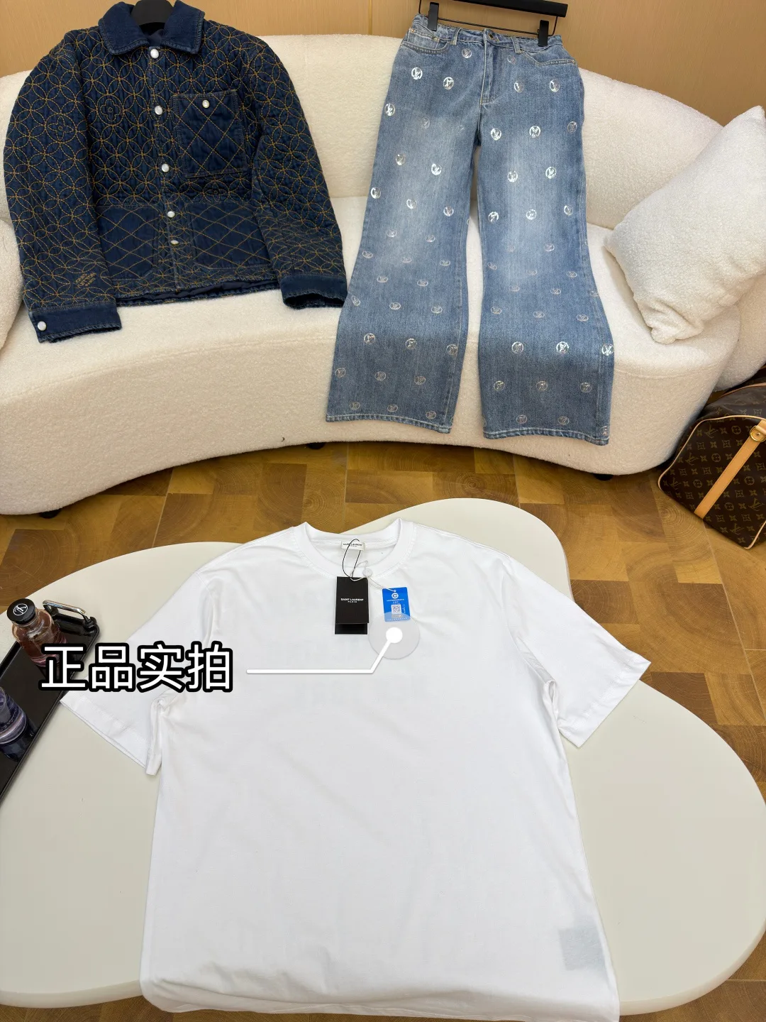Футболки Мужские Saint Laurent 3043973