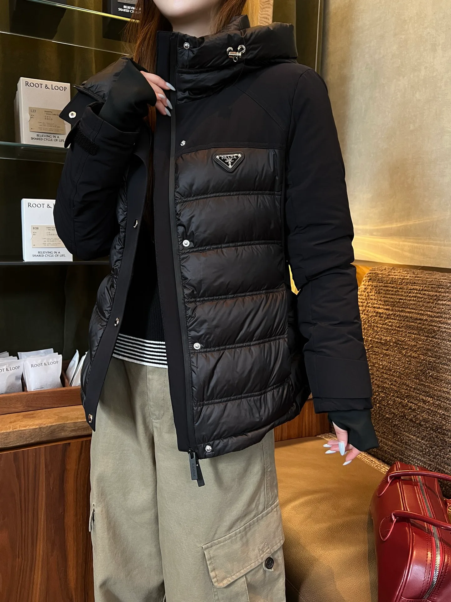 Куртки И Пуховики Женские Prada 18108500