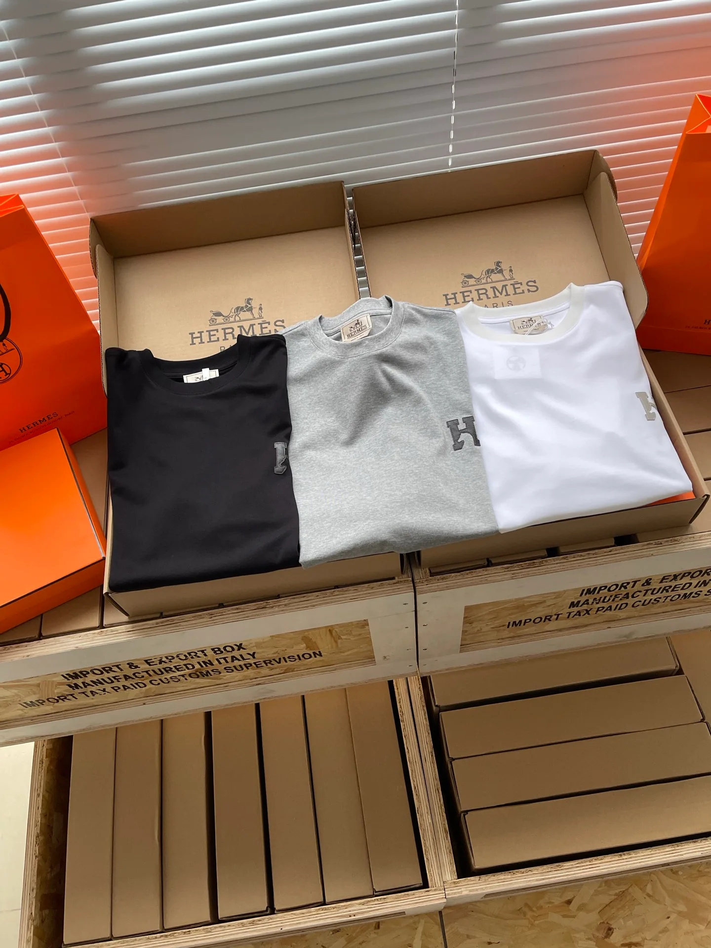 Футболки Мужские Hermes 13133467