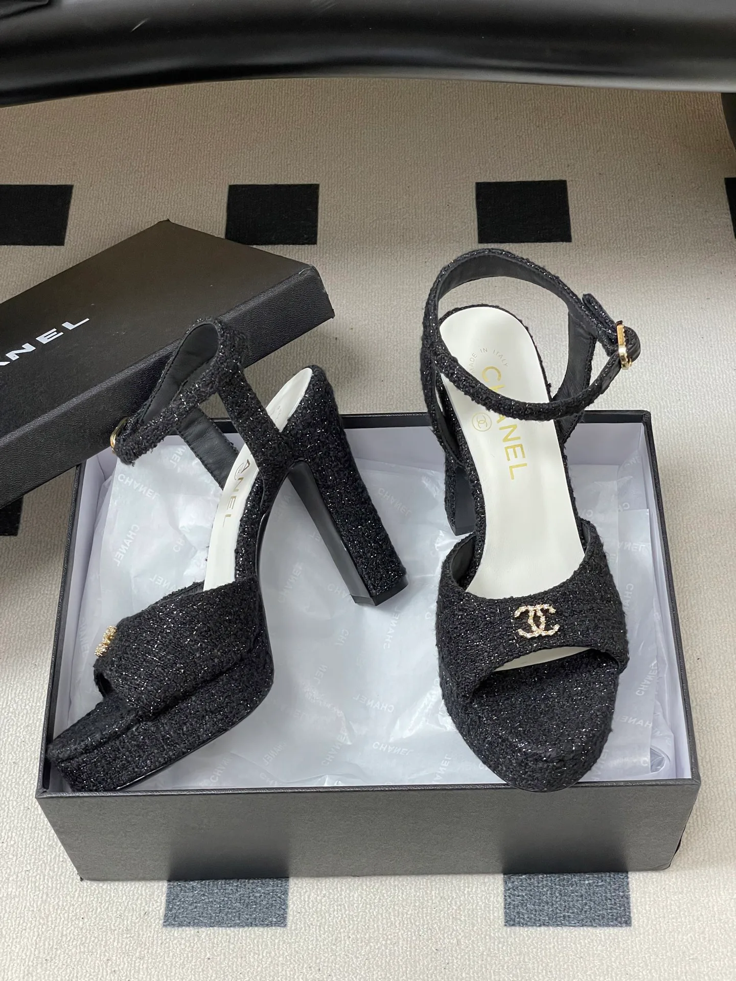 Босоножки Женские Chanel 13343875