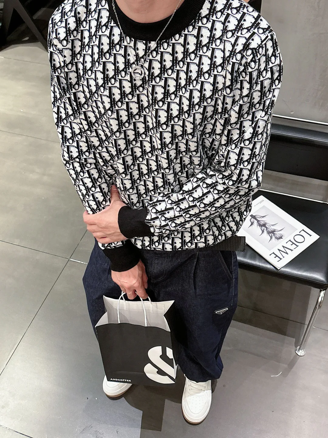 Джемперы И Свитеры Мужские Christian Dior 819095