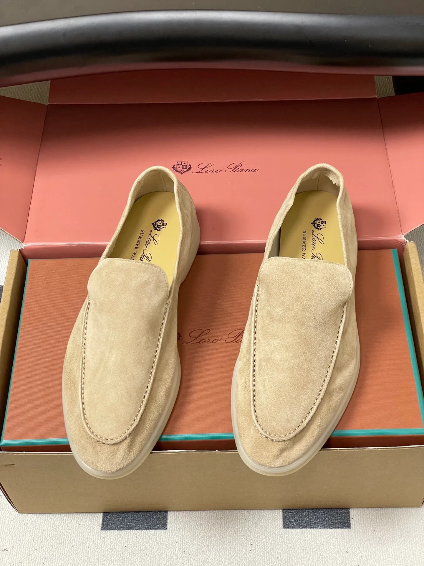 Мокасины Мужские Loro Piana 11668818