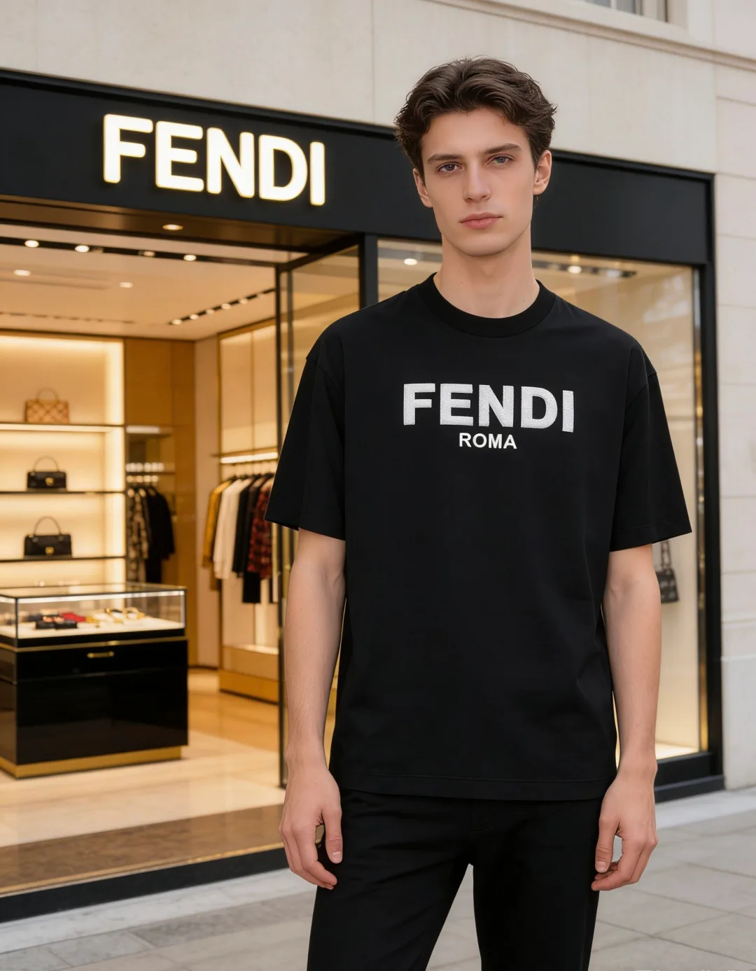 Футболки Мужские Fendi 13442036