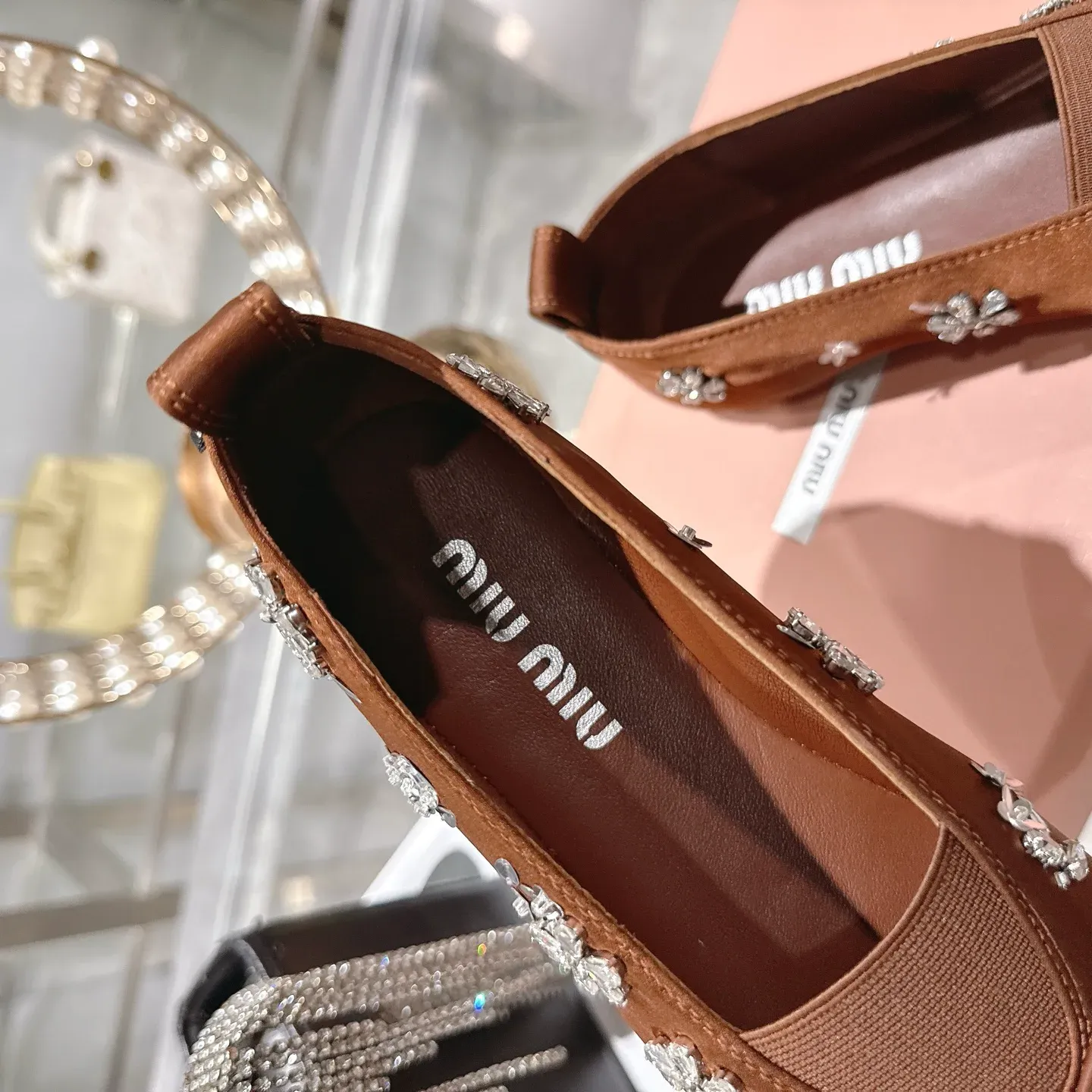 Балетки Женские Miu Miu 1590580