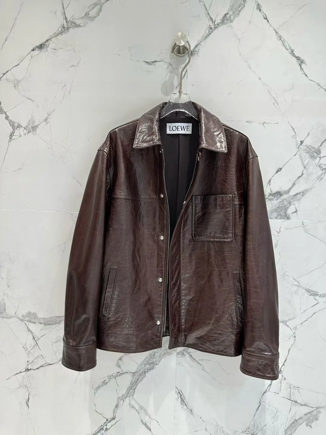 Кожаные Куртки И Дублёнки Женские Loewe 11429015