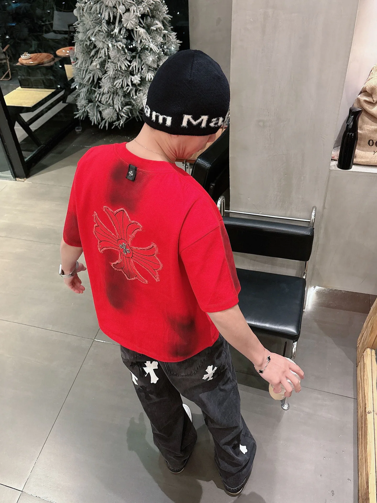 Футболки Мужские Chrome Hearts 787613