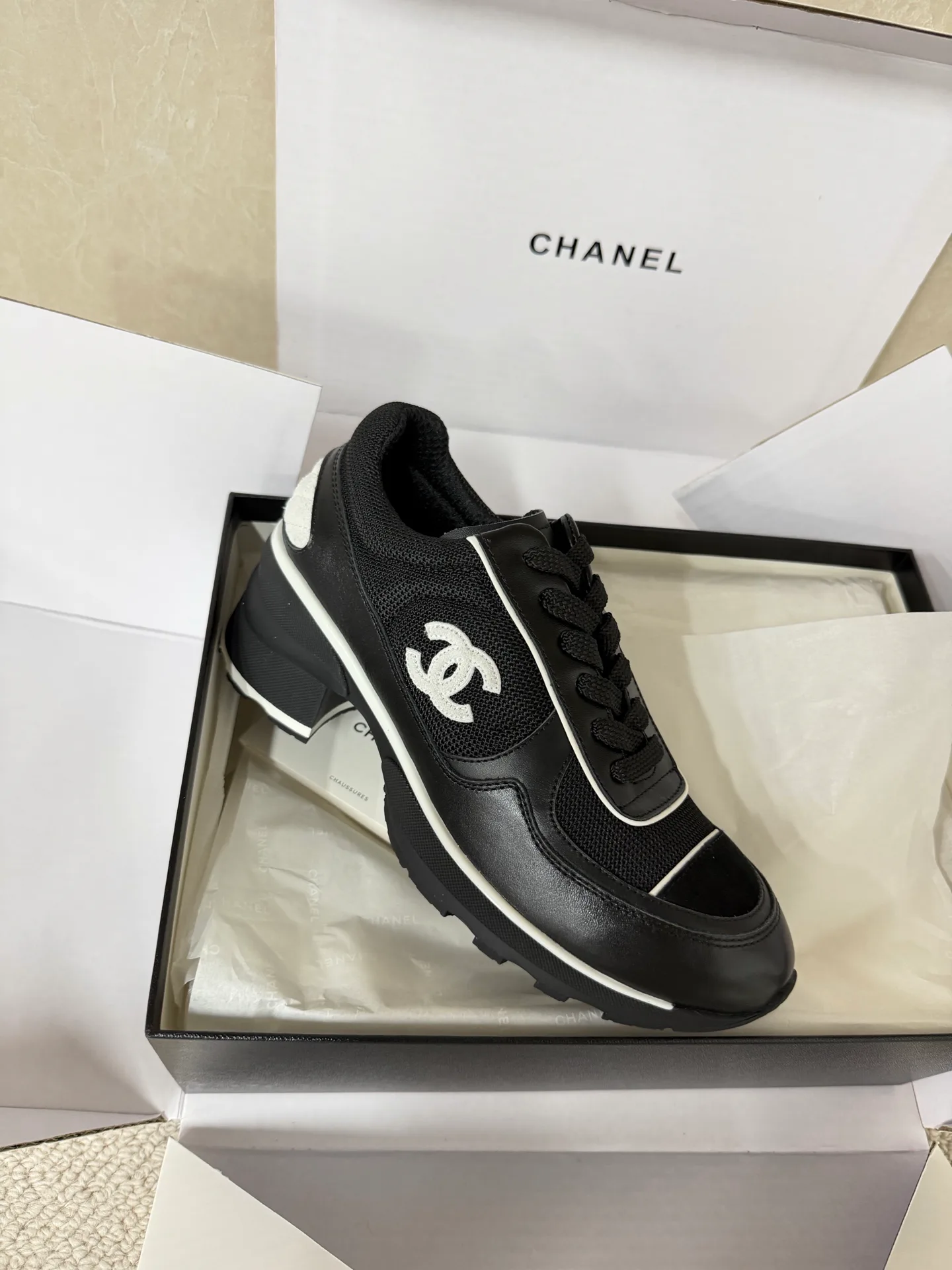 Кроссовки Женские Chanel 1679207