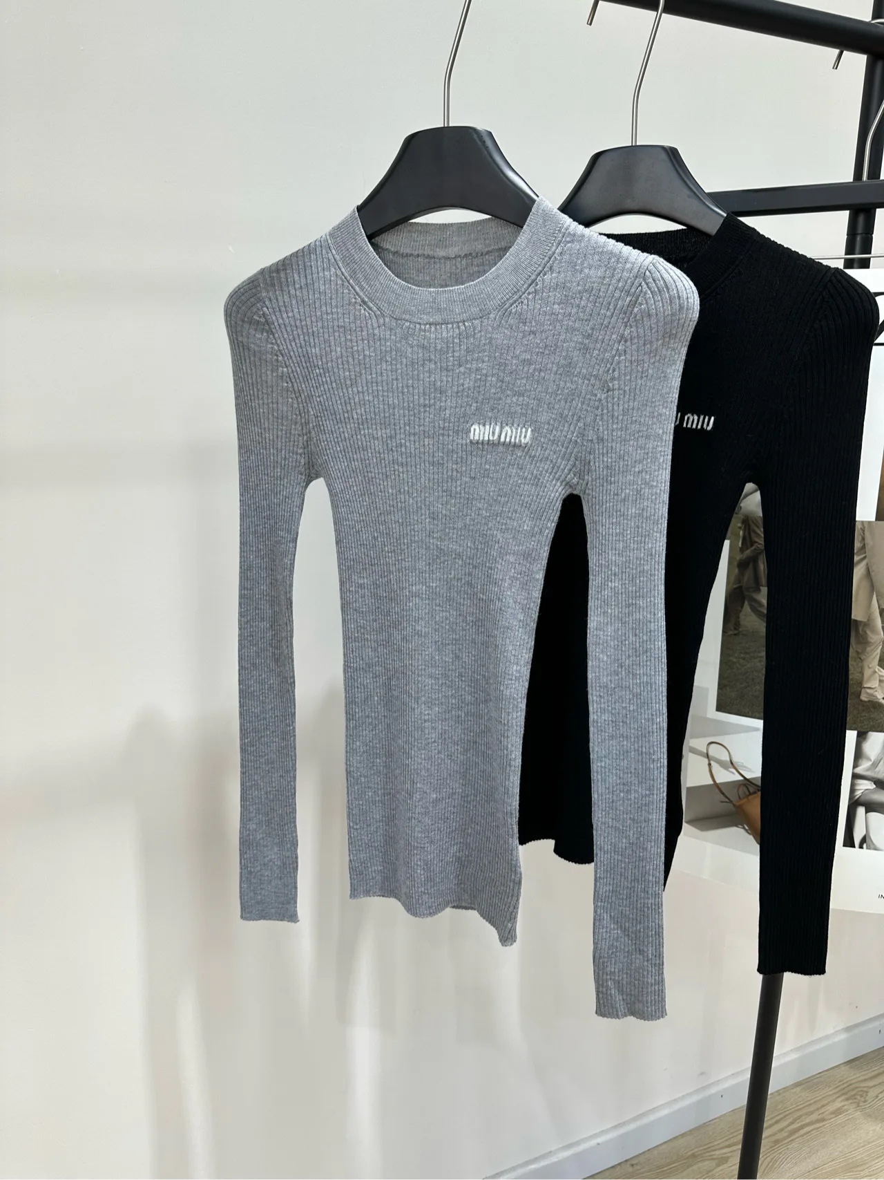 Лонгсливы Мужские Miu Miu 339542