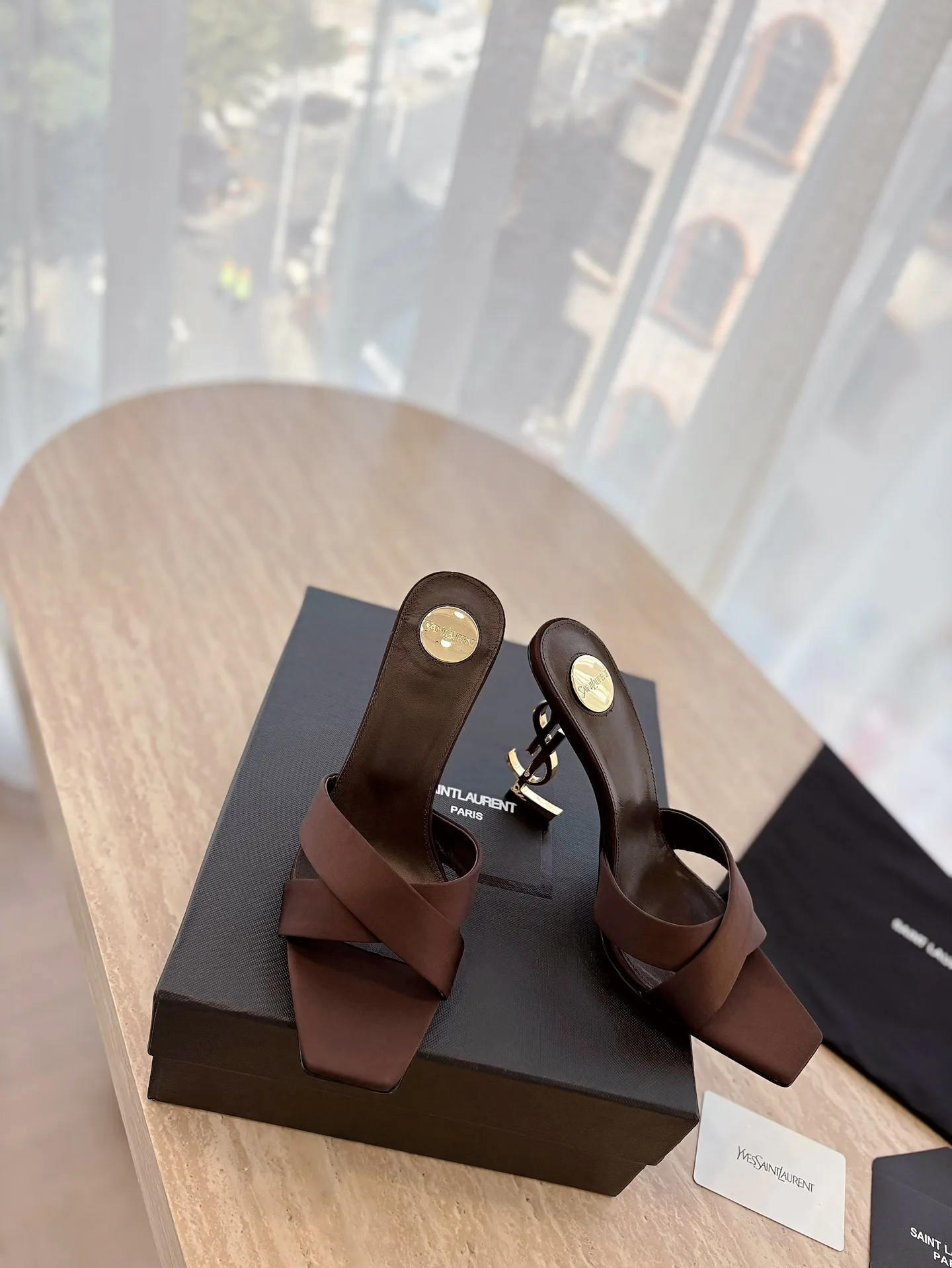 Сандалии Женские Saint Laurent 12815350