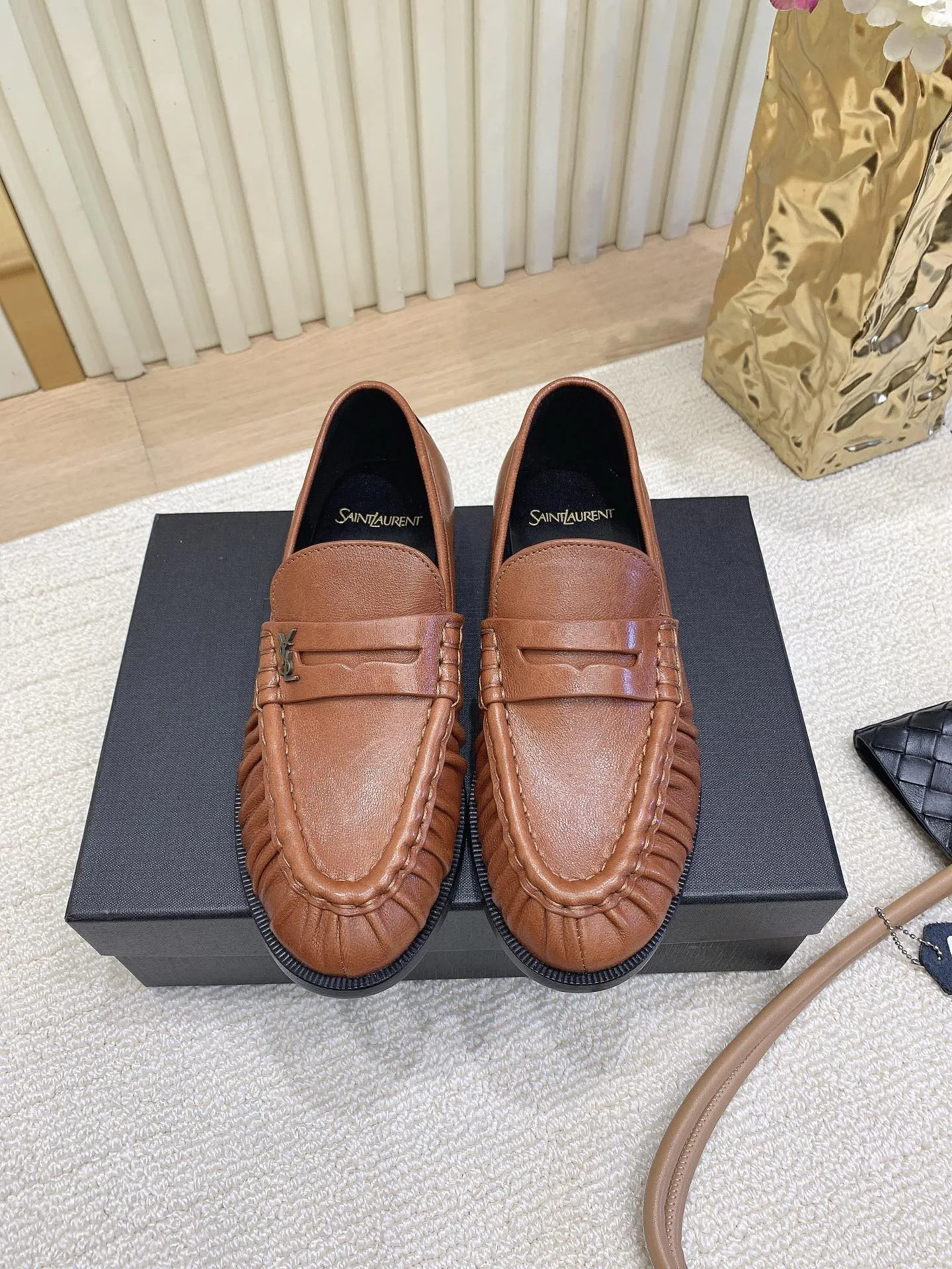 Лоферы И Мокасины Женские Saint Laurent 4561007