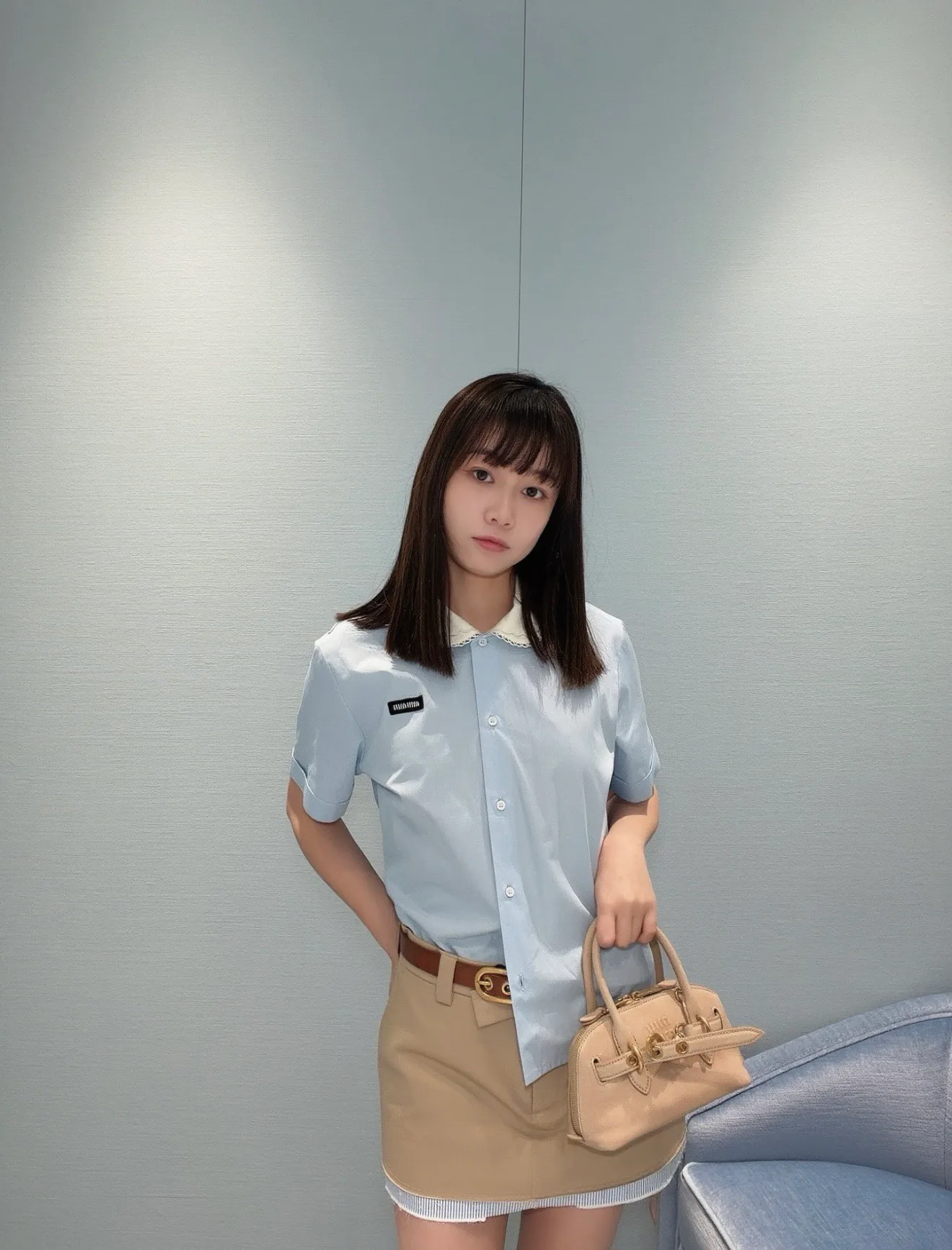 Рубашки Женские Miu Miu 6076936