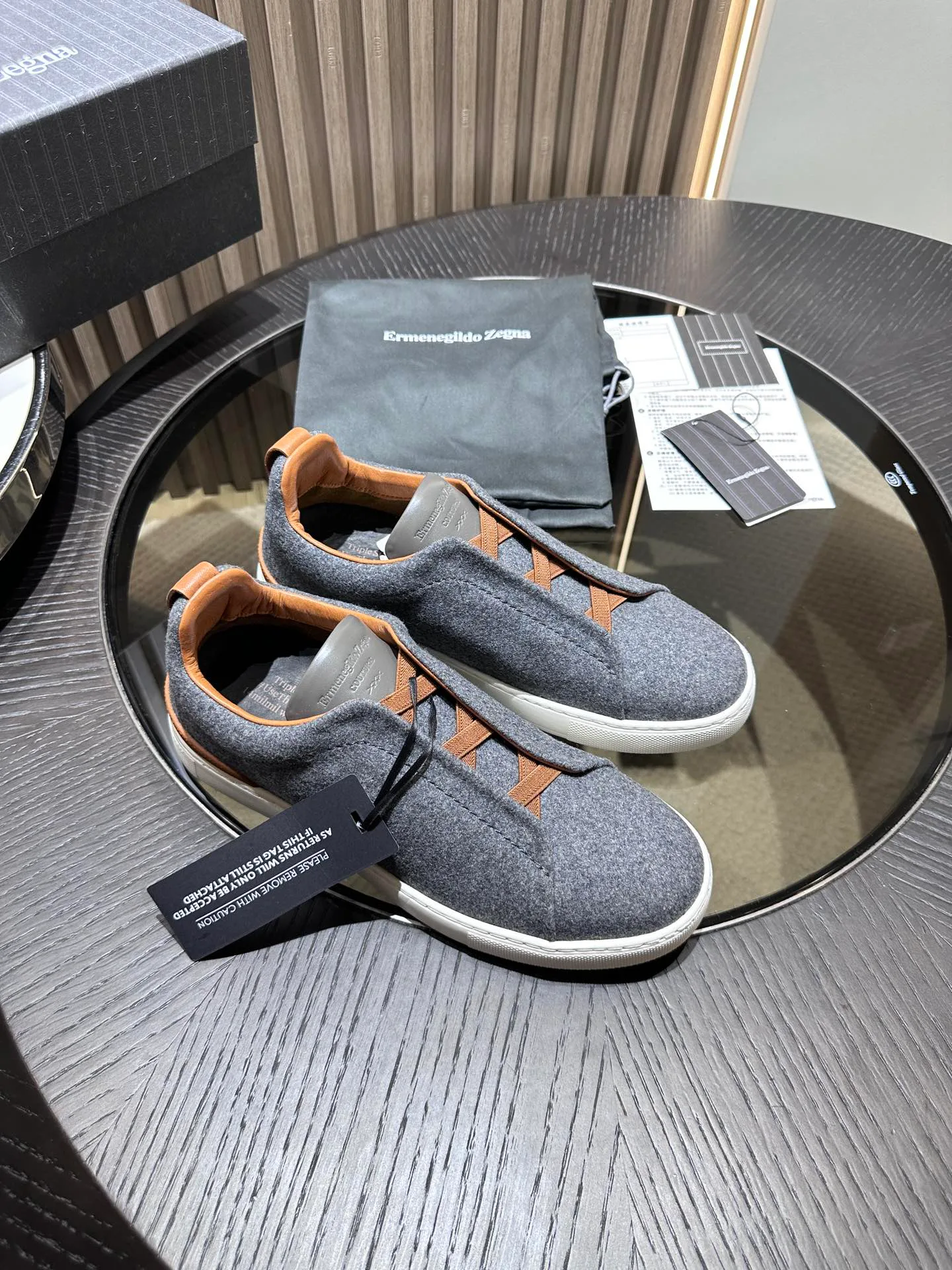 Кеды Мужские Zegna 10092528