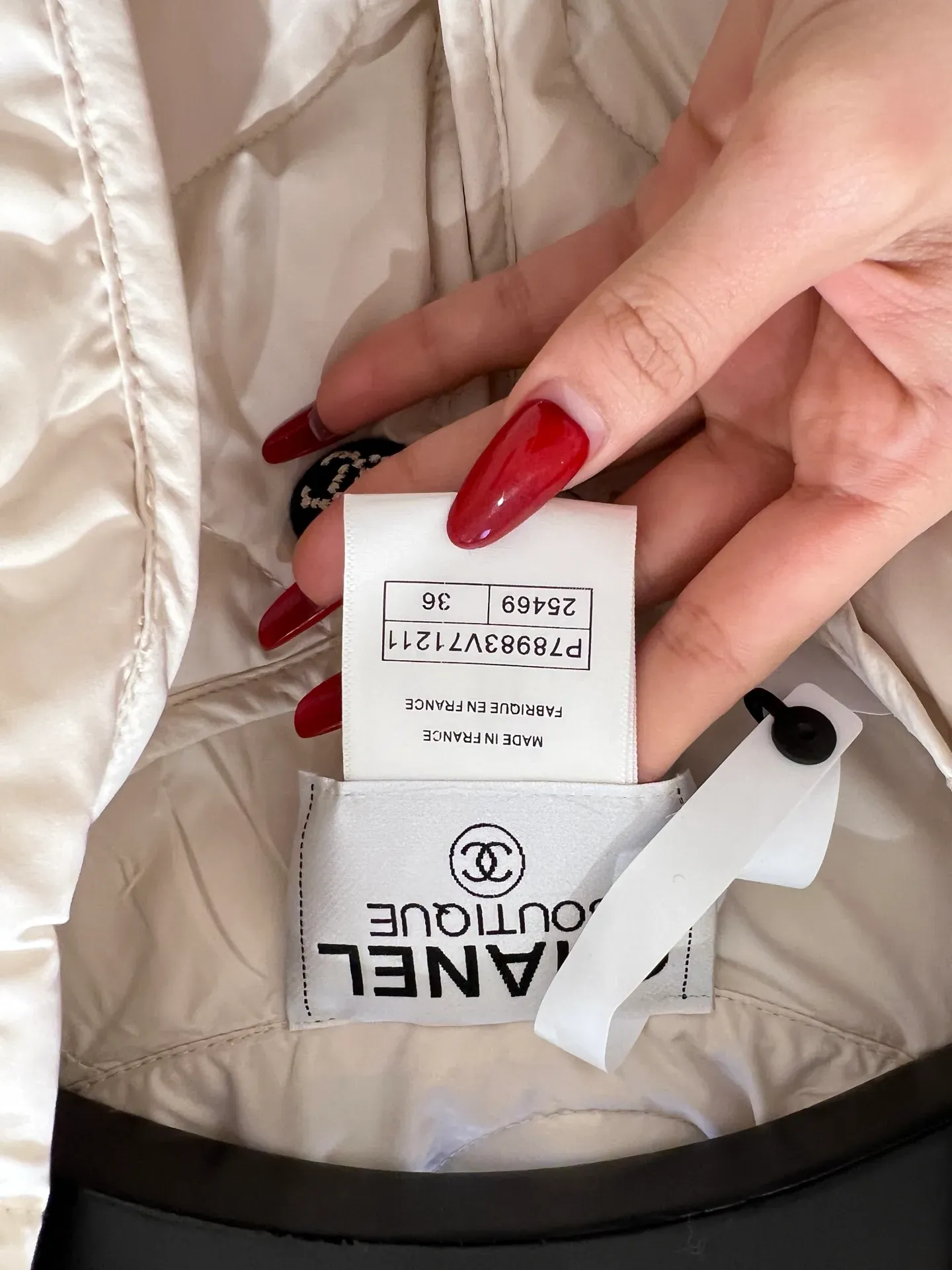 Куртки И Пуховики Женские Chanel 1733122