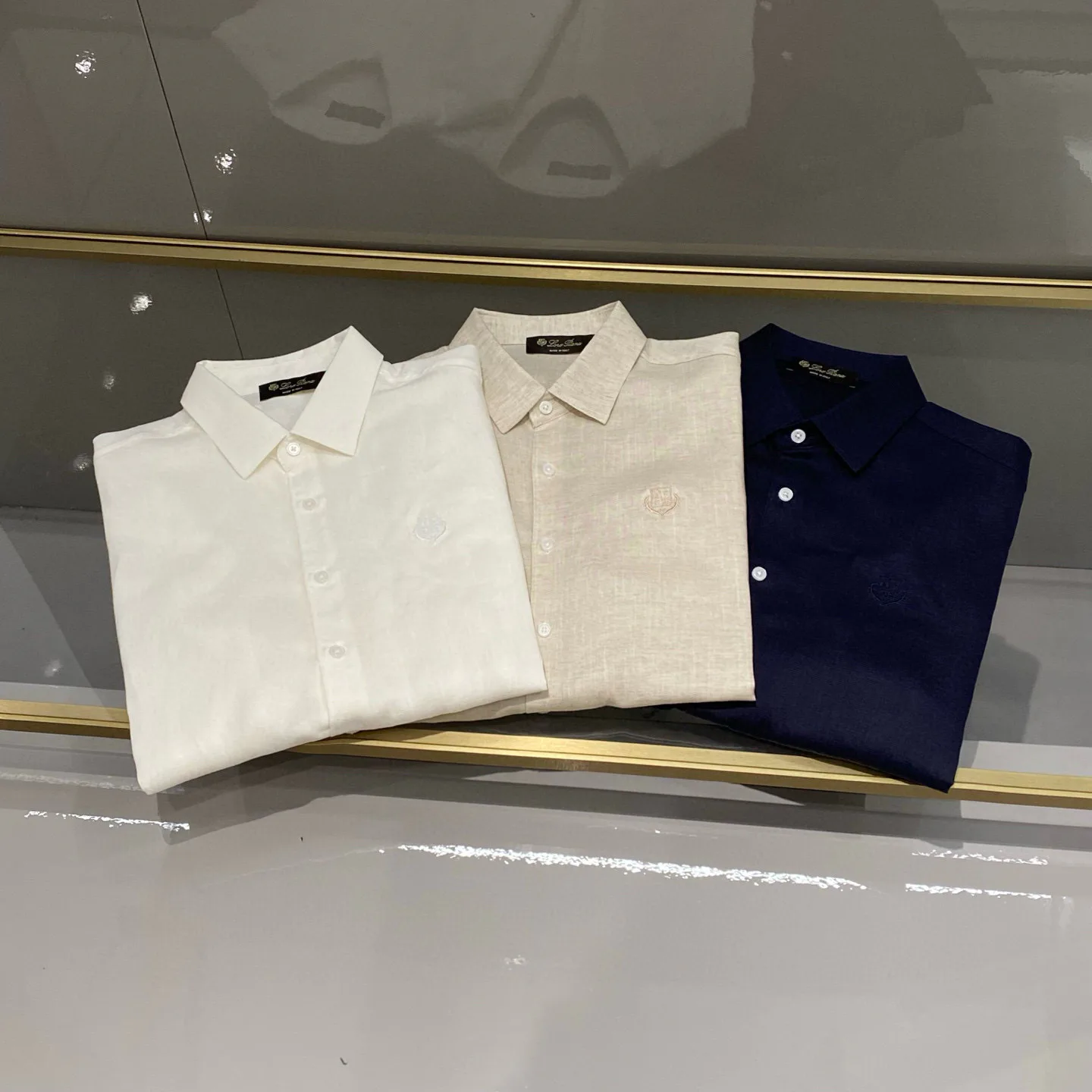 Рубашки Мужские Loro Piana 11910712