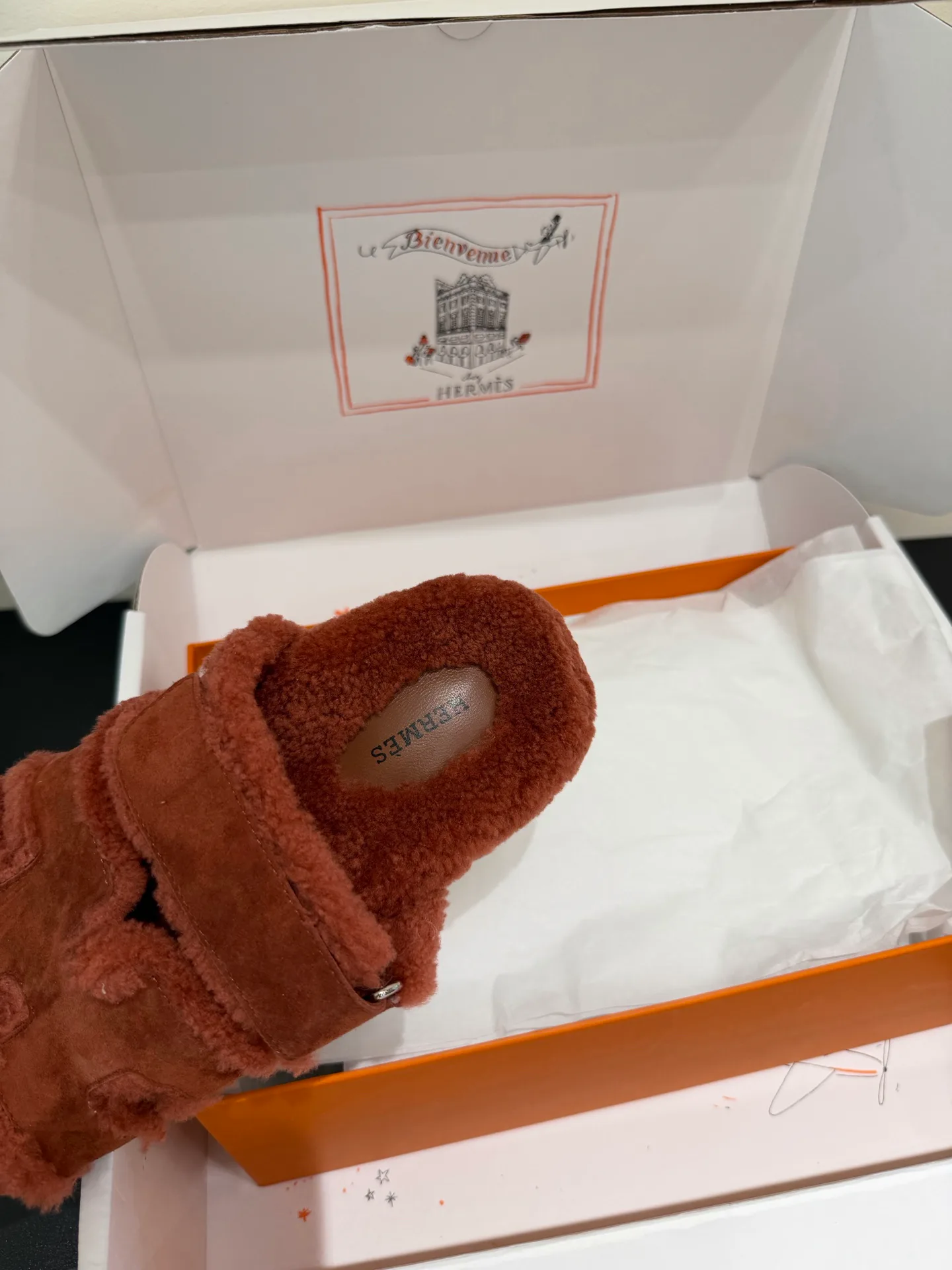 Тапочки Женские Hermes 17956512