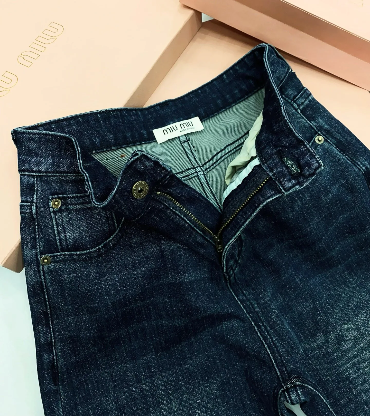 Джинсы Женские Miu Miu 10101501