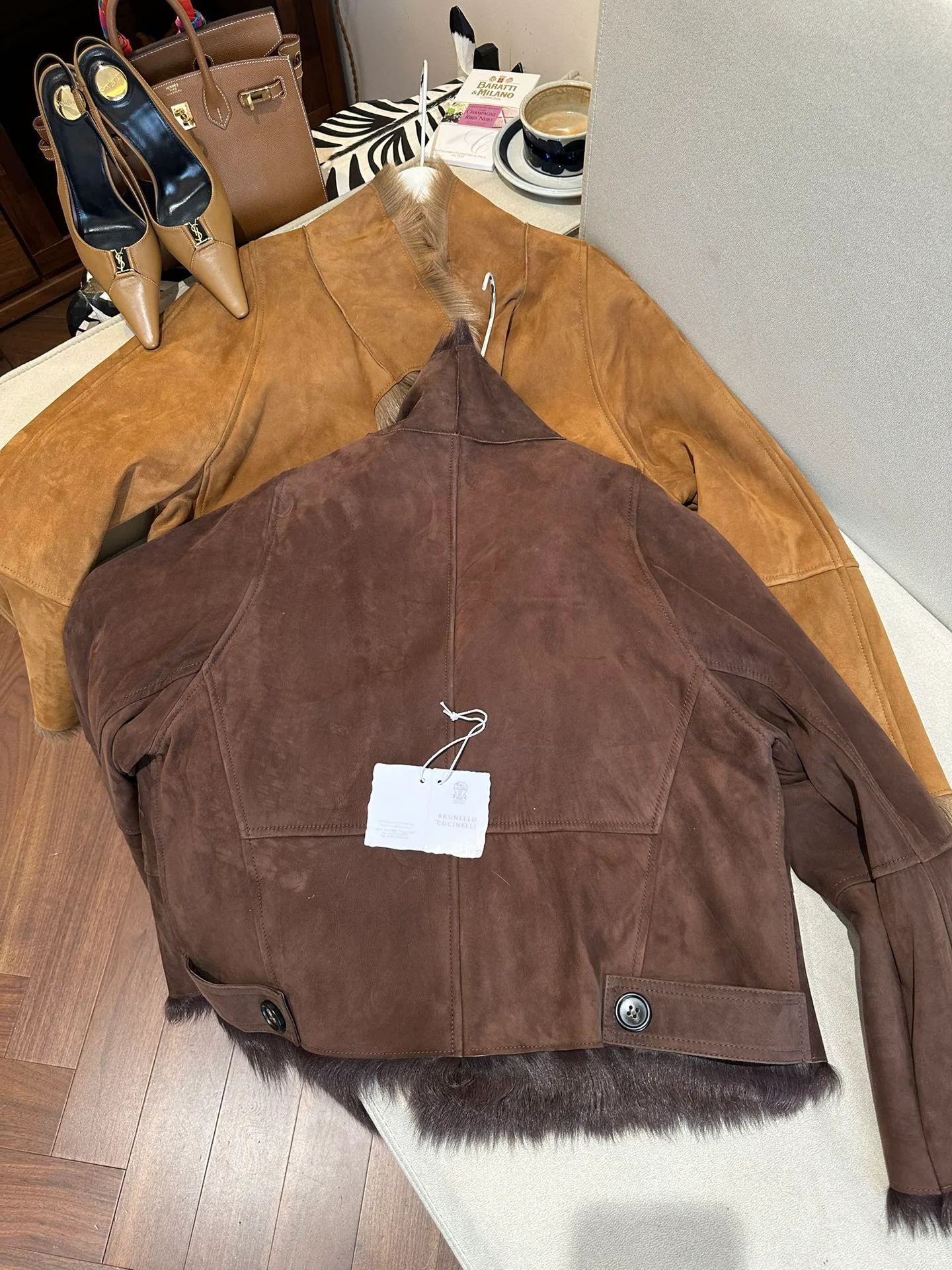 Дубленки Женские Brunello Cucinelli 119590