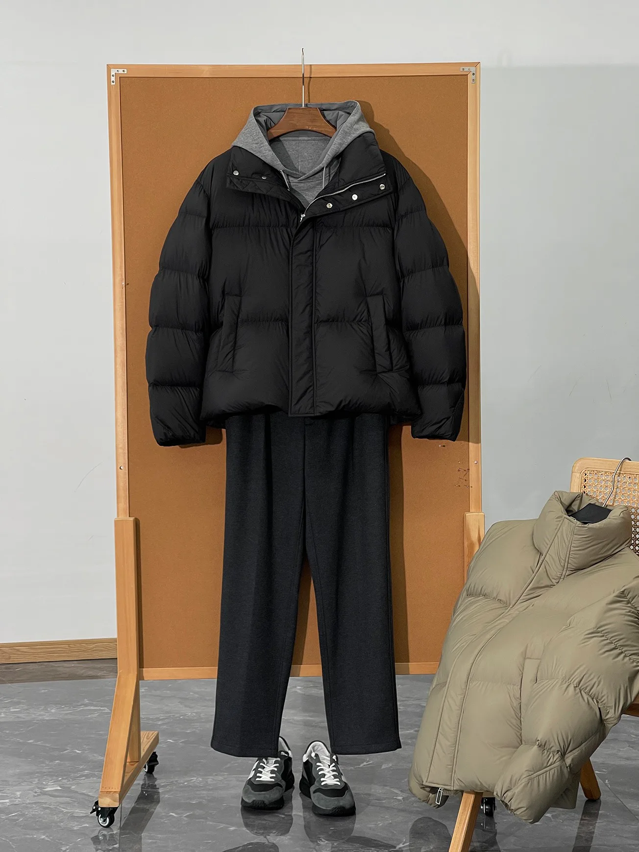 Куртки И Пуховики Мужские Armani 493031