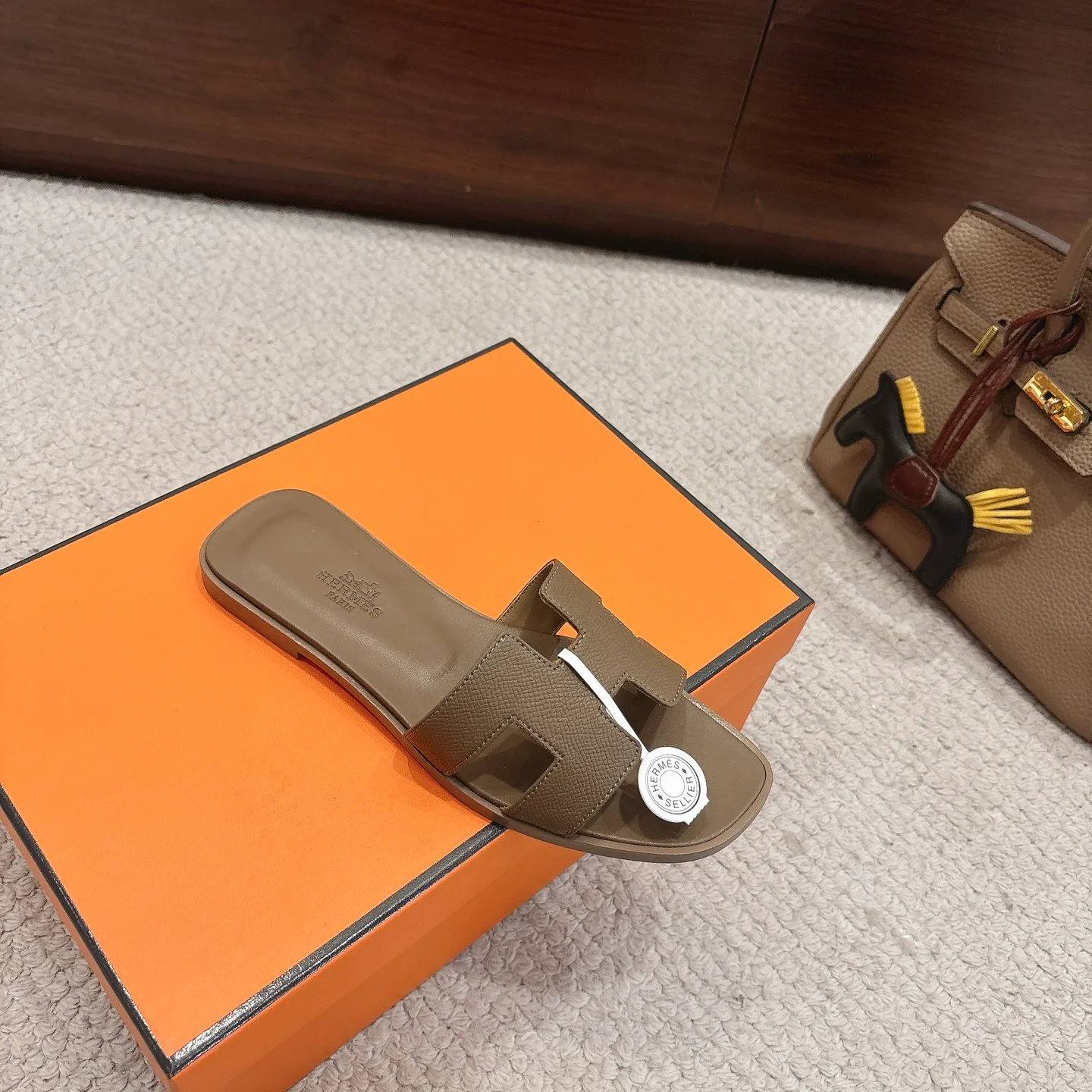 Шлепанцы Женские Hermes 2453841