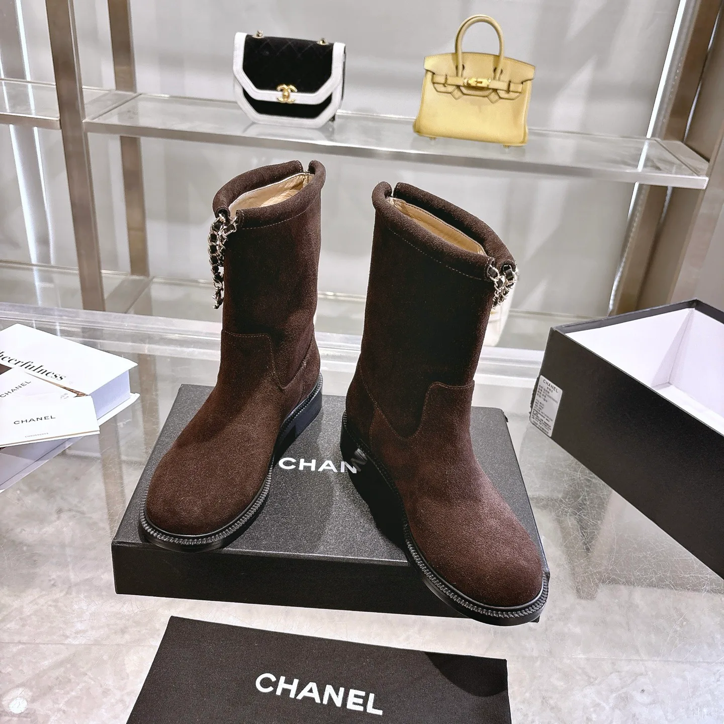 Ботинки Женские Chanel 170143