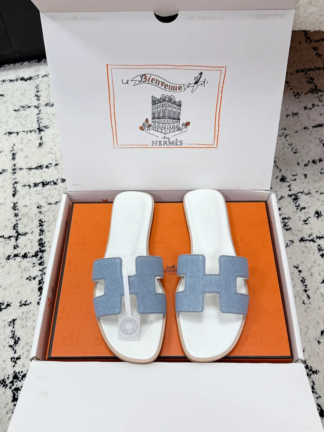 Шлепанцы Женские Hermes 814568