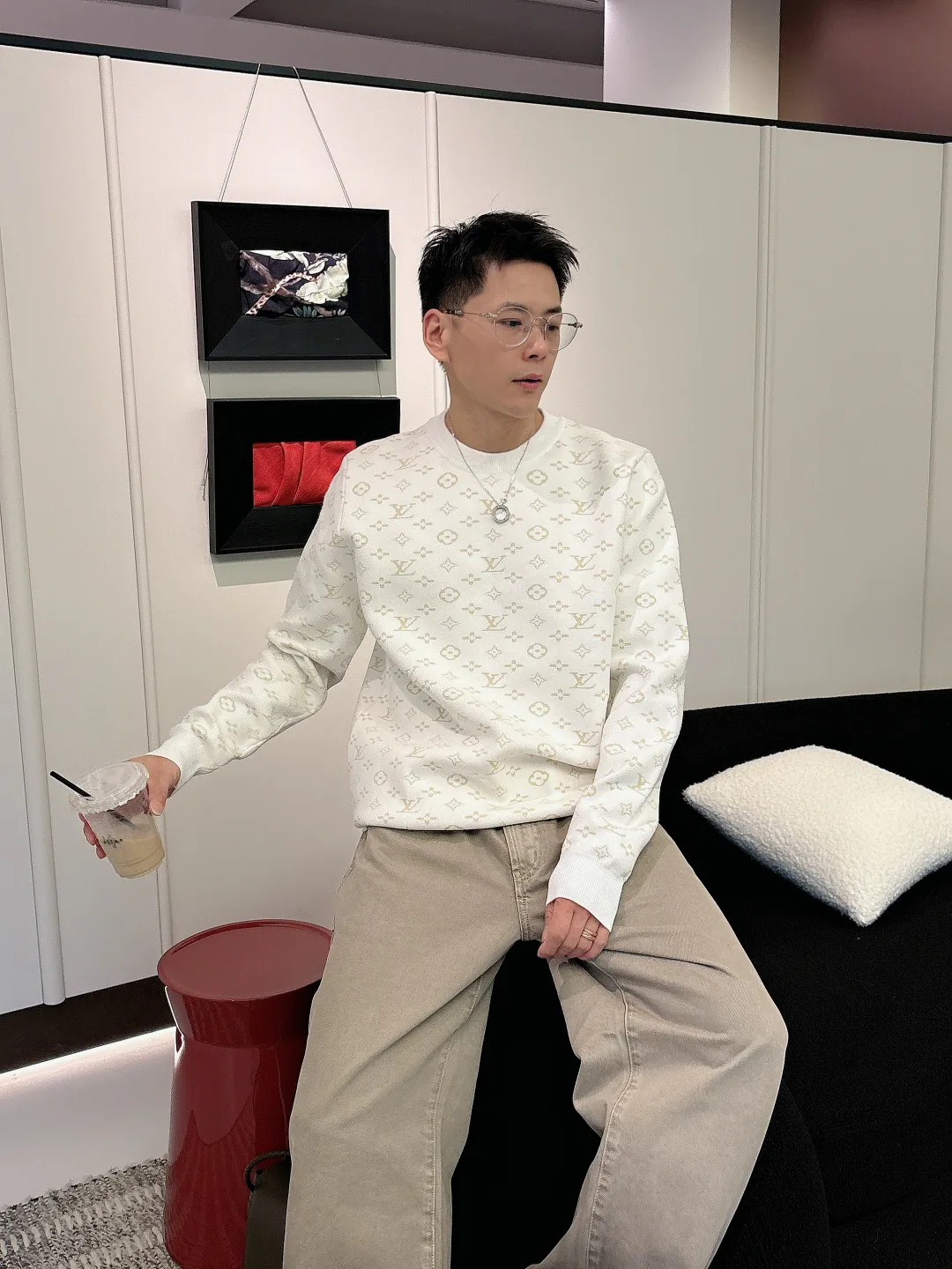 Джемперы И Свитеры Мужские Louis Vuitton 819041