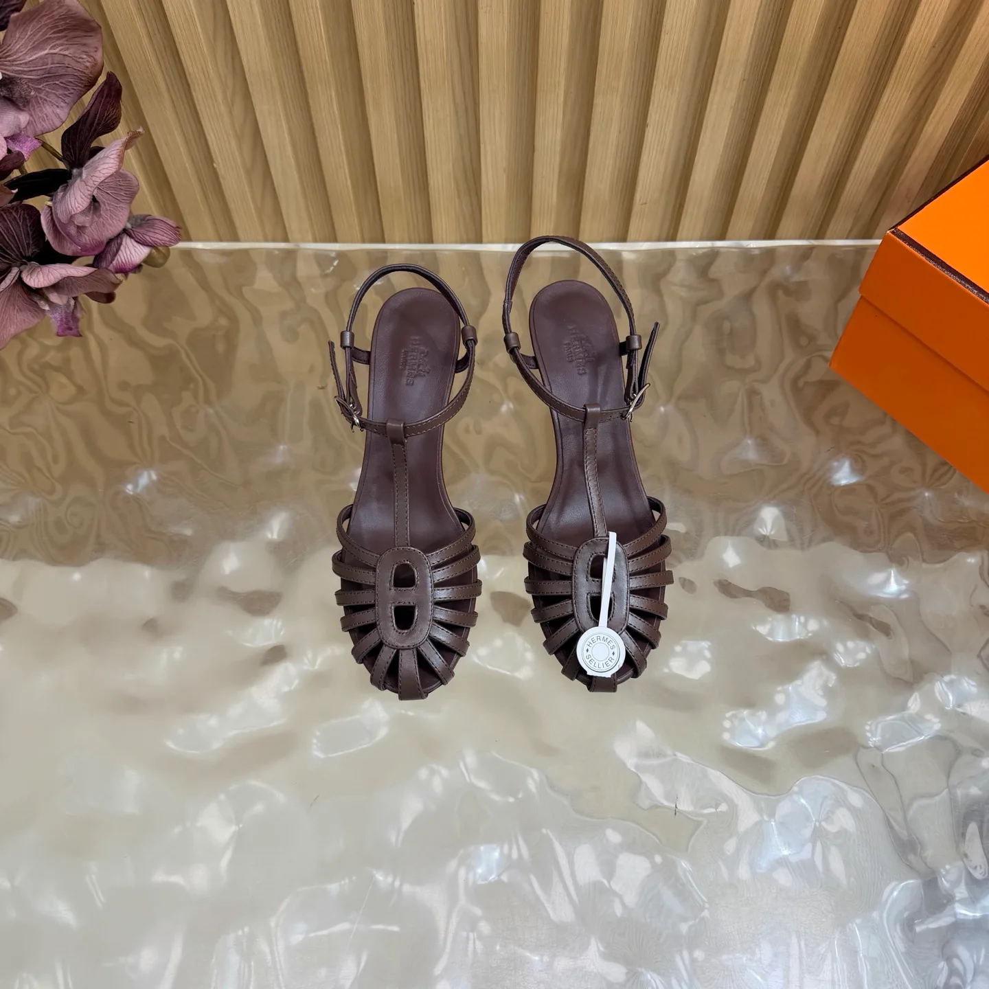 Босоножки Женские Hermes 17728257