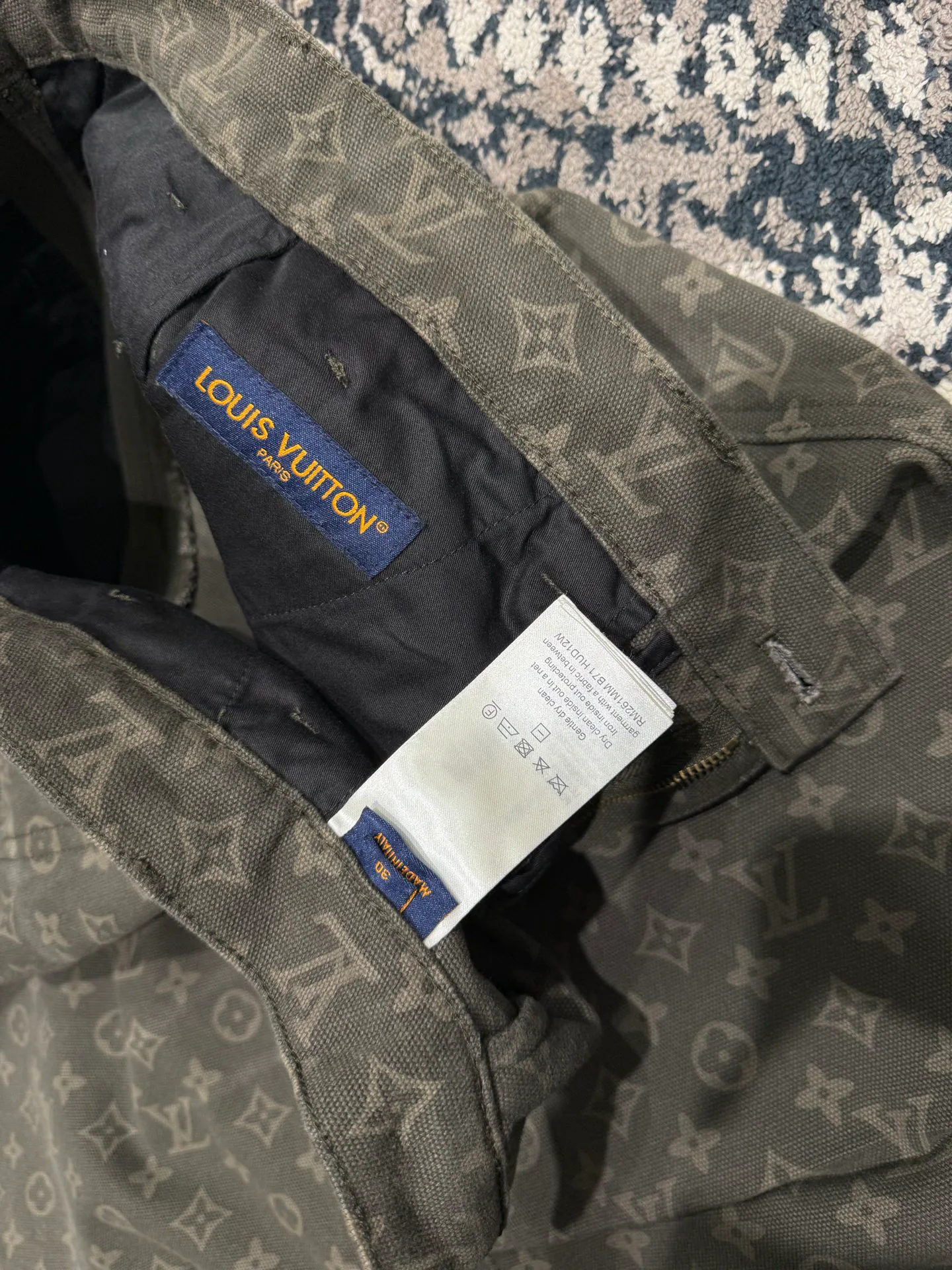 Джинсы Мужские Louis Vuitton 1858638