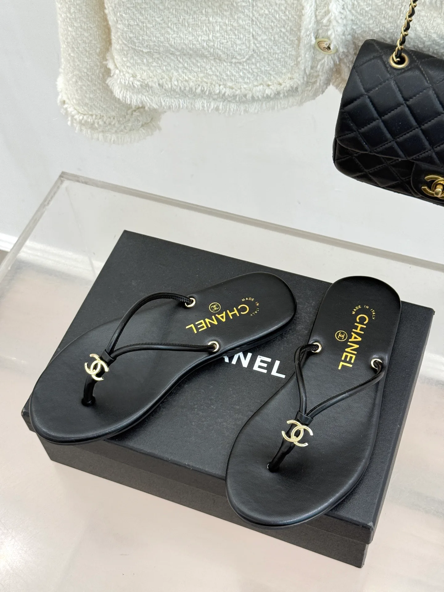 Шлепанцы Женские Chanel 11646705