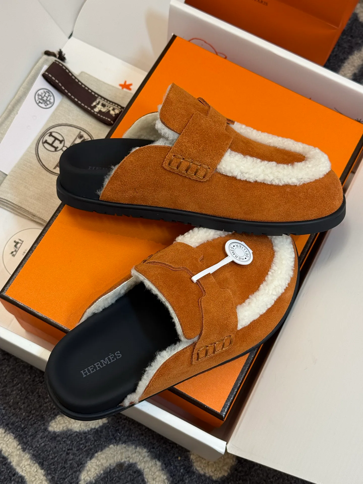 Мюли И Сабо Женские Hermes 60679