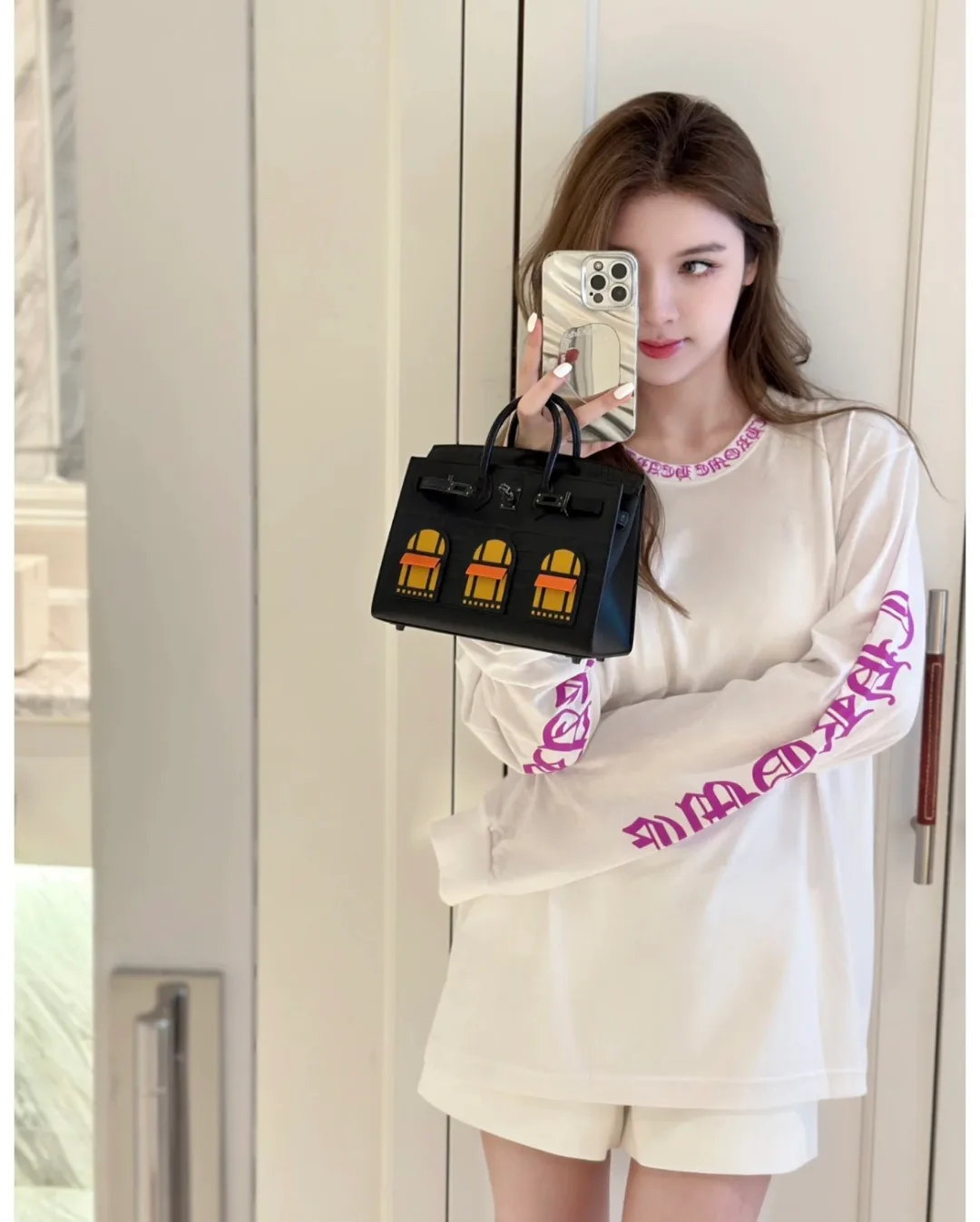 Лонгсливы Мужские Chrome Hearts 11399350