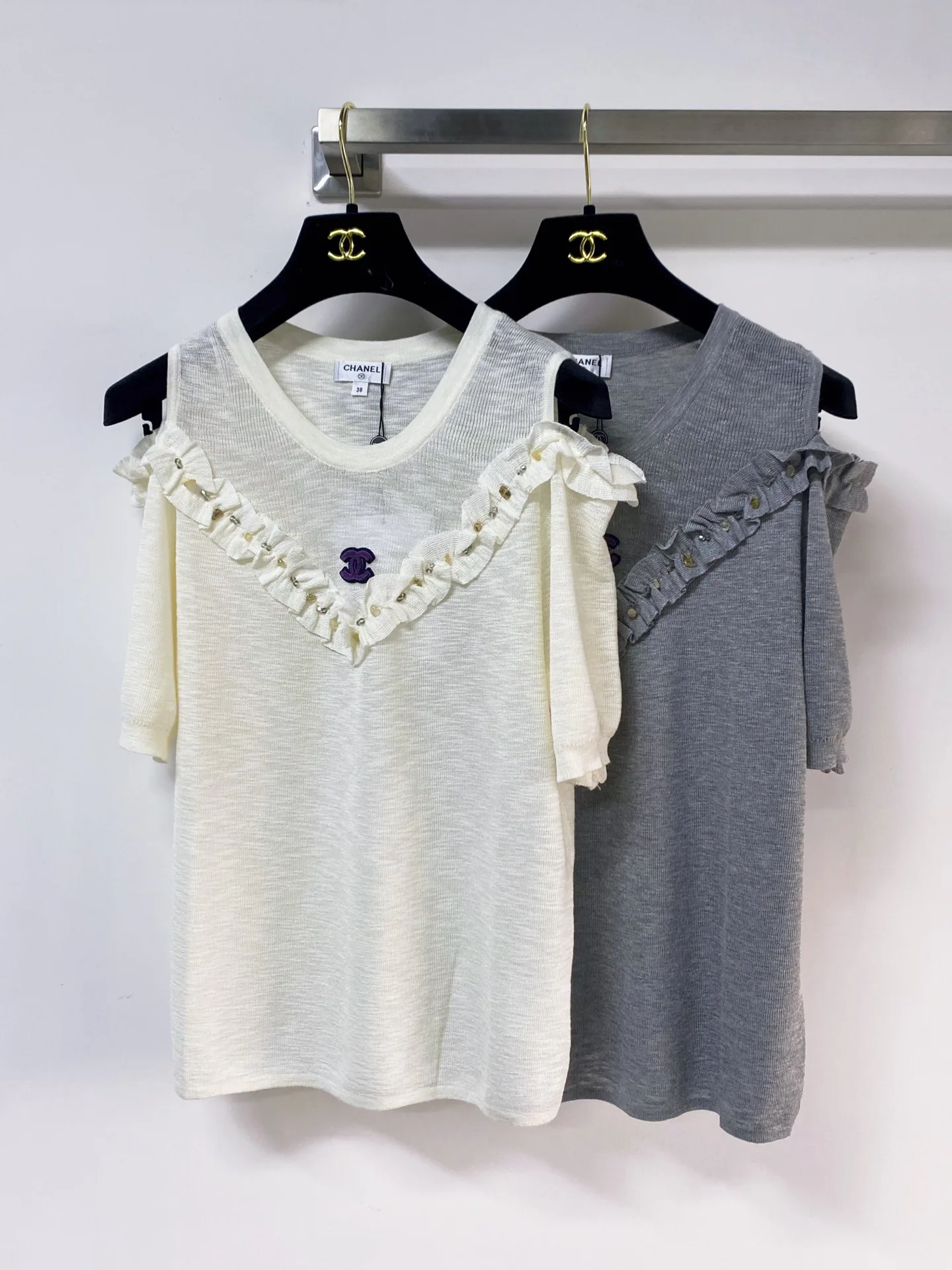 Футболки Женские Chanel 13241109