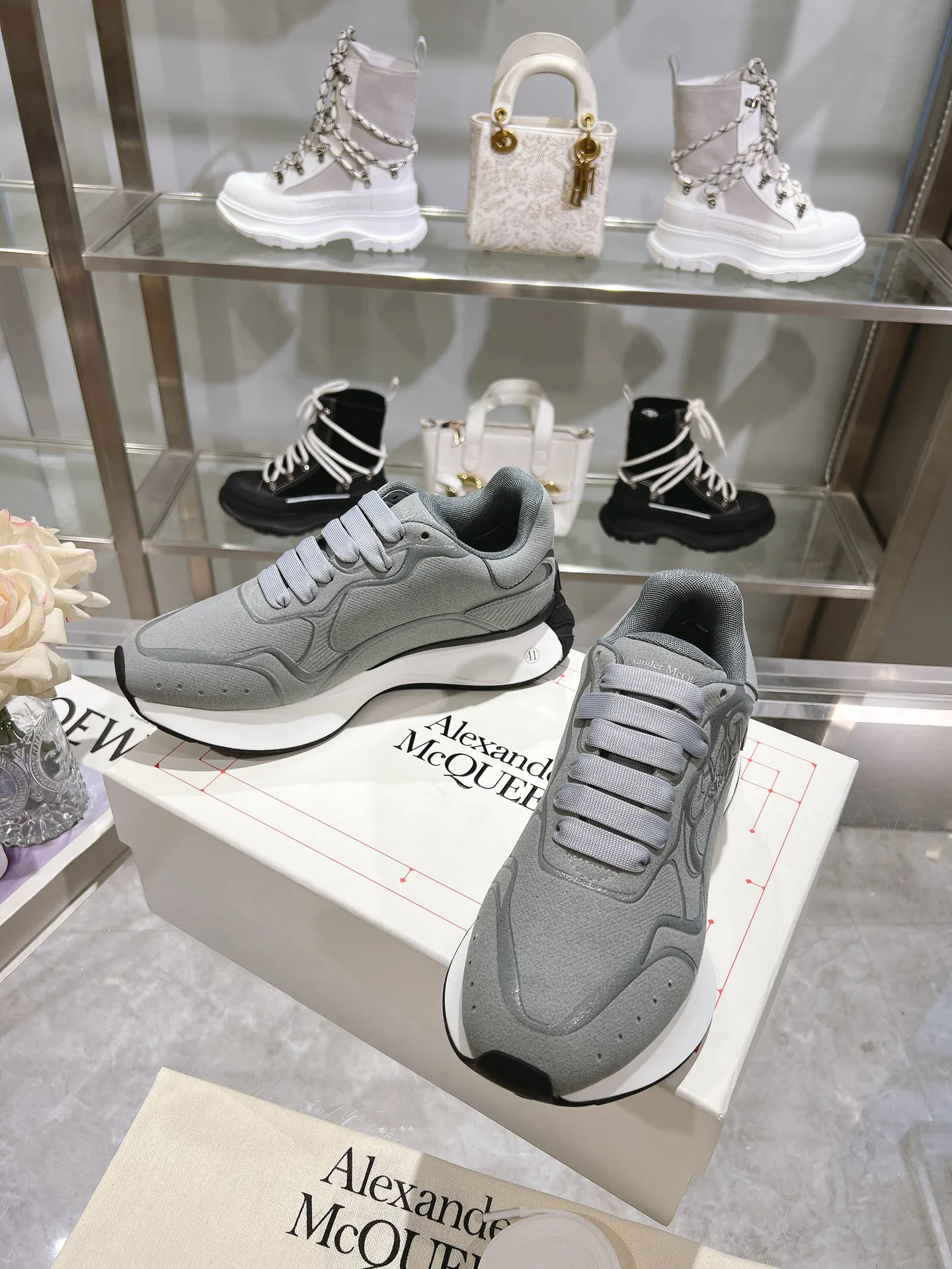 Кроссовки Мужские Alexander Mcqueen 1431618