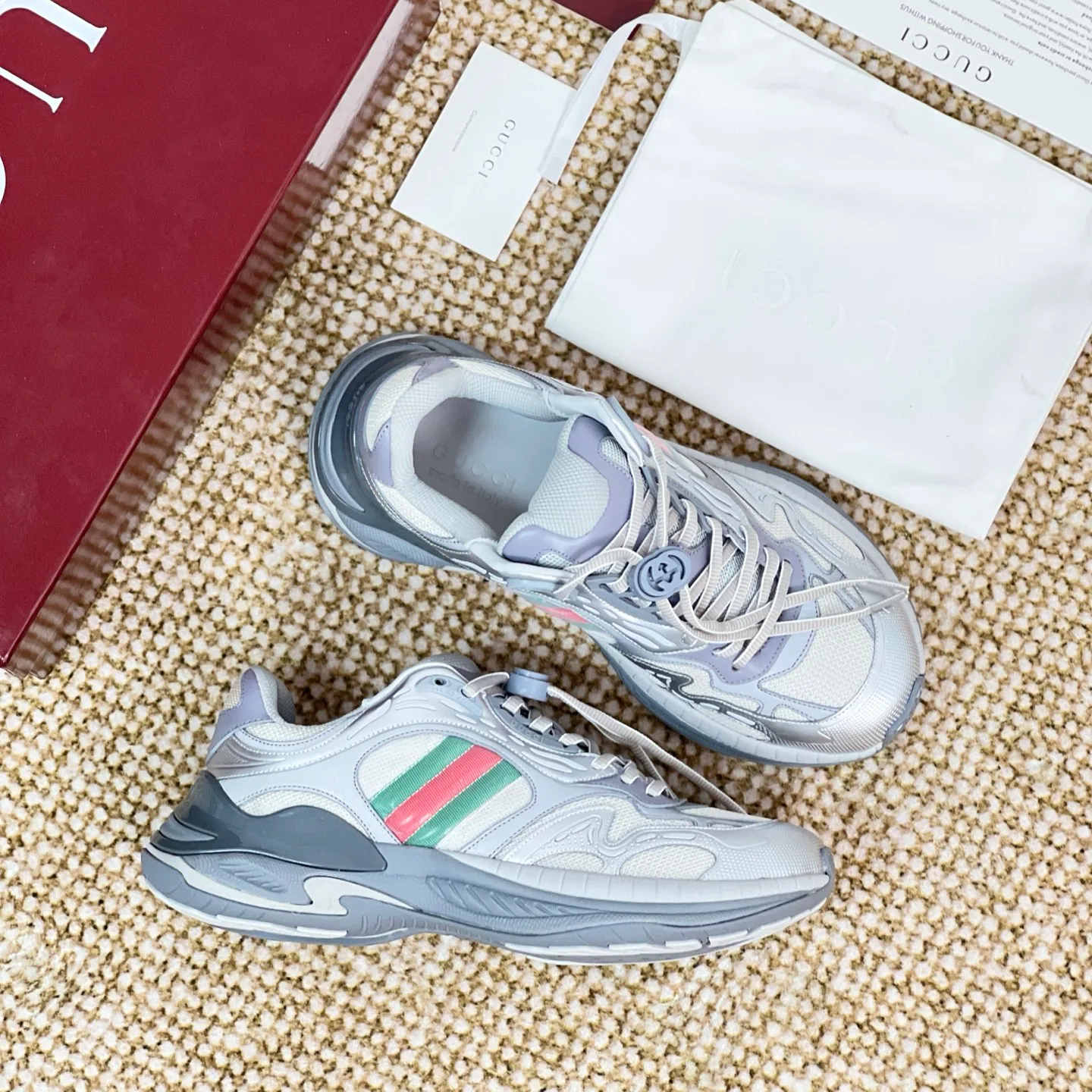 Кроссовки Мужские Gucci 17620463
