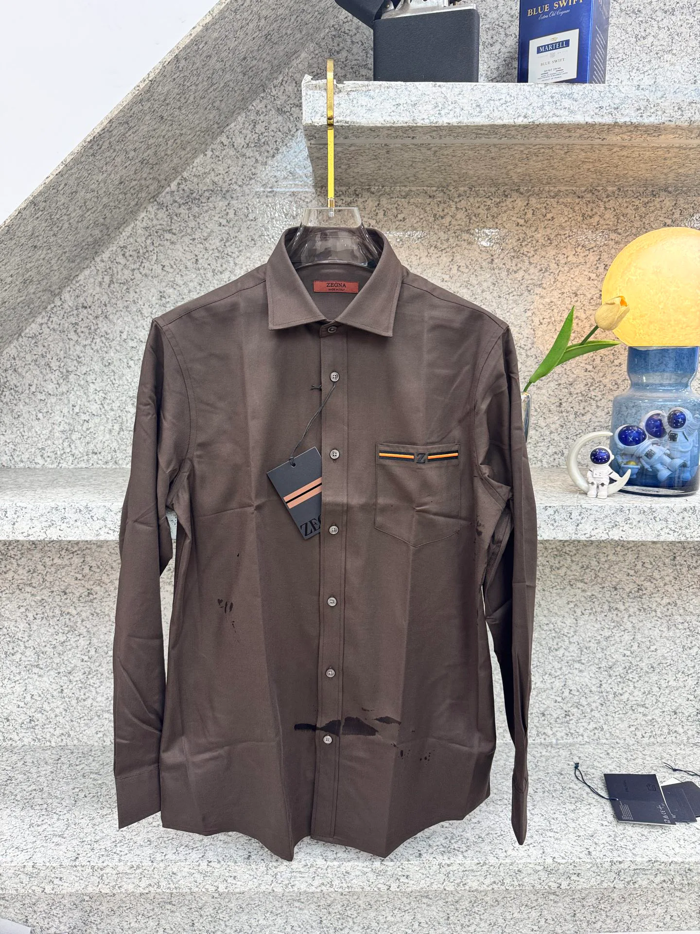 Рубашки Мужские Zegna 11239916