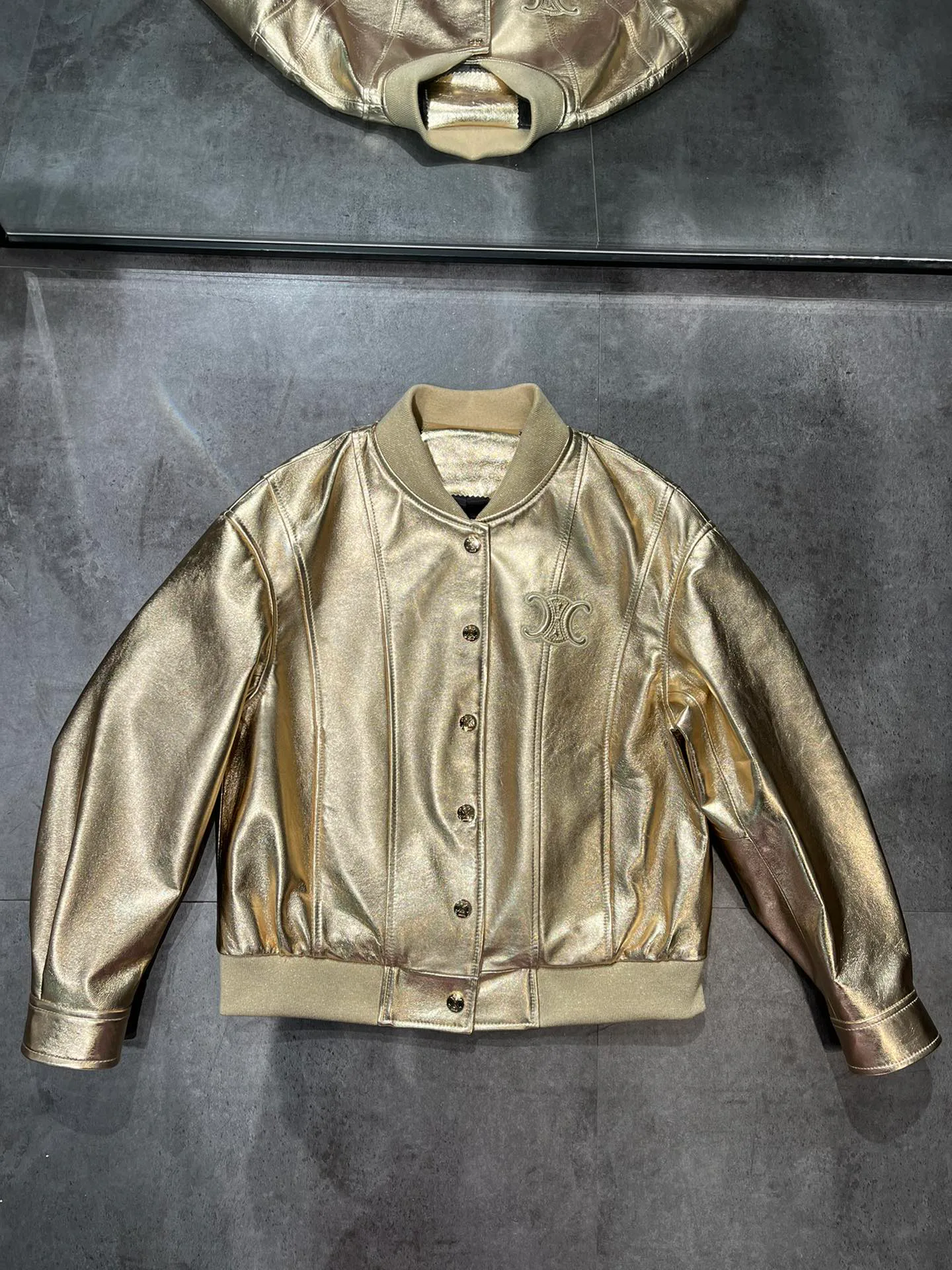 Кожаные Куртки И Дублёнки Мужские Celine 11182654