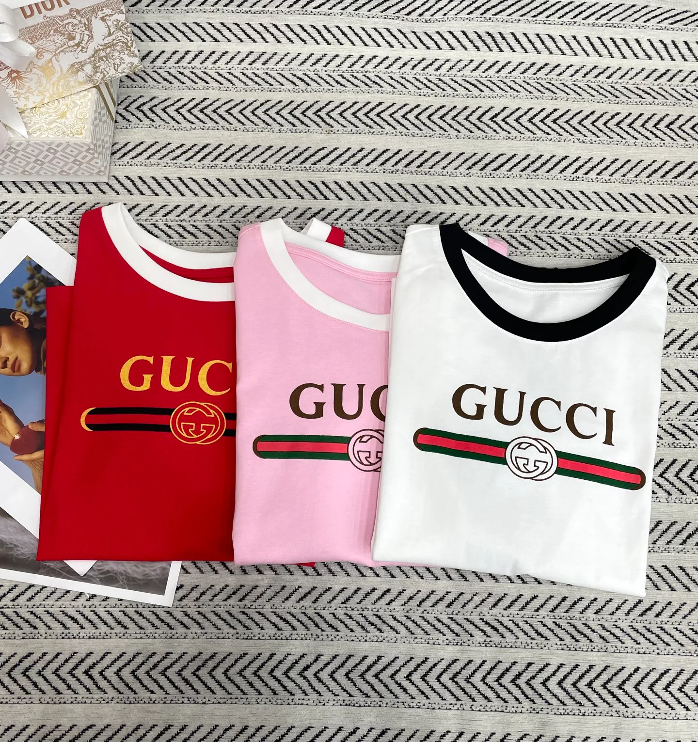 Футболки Женские Gucci 12351212
