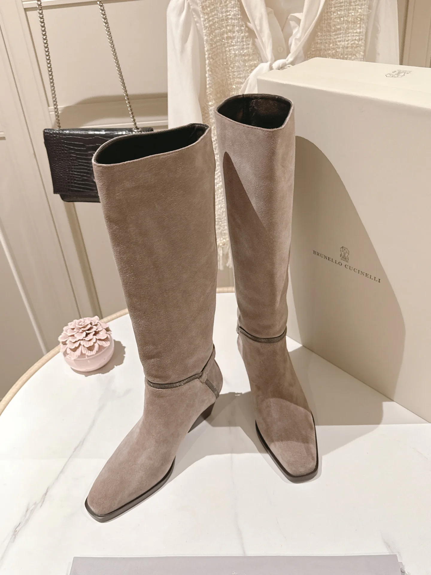 Сапоги Женские Brunello Cucinelli 18217278
