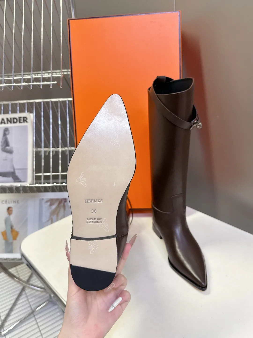 Сапоги Женские Hermes 148201