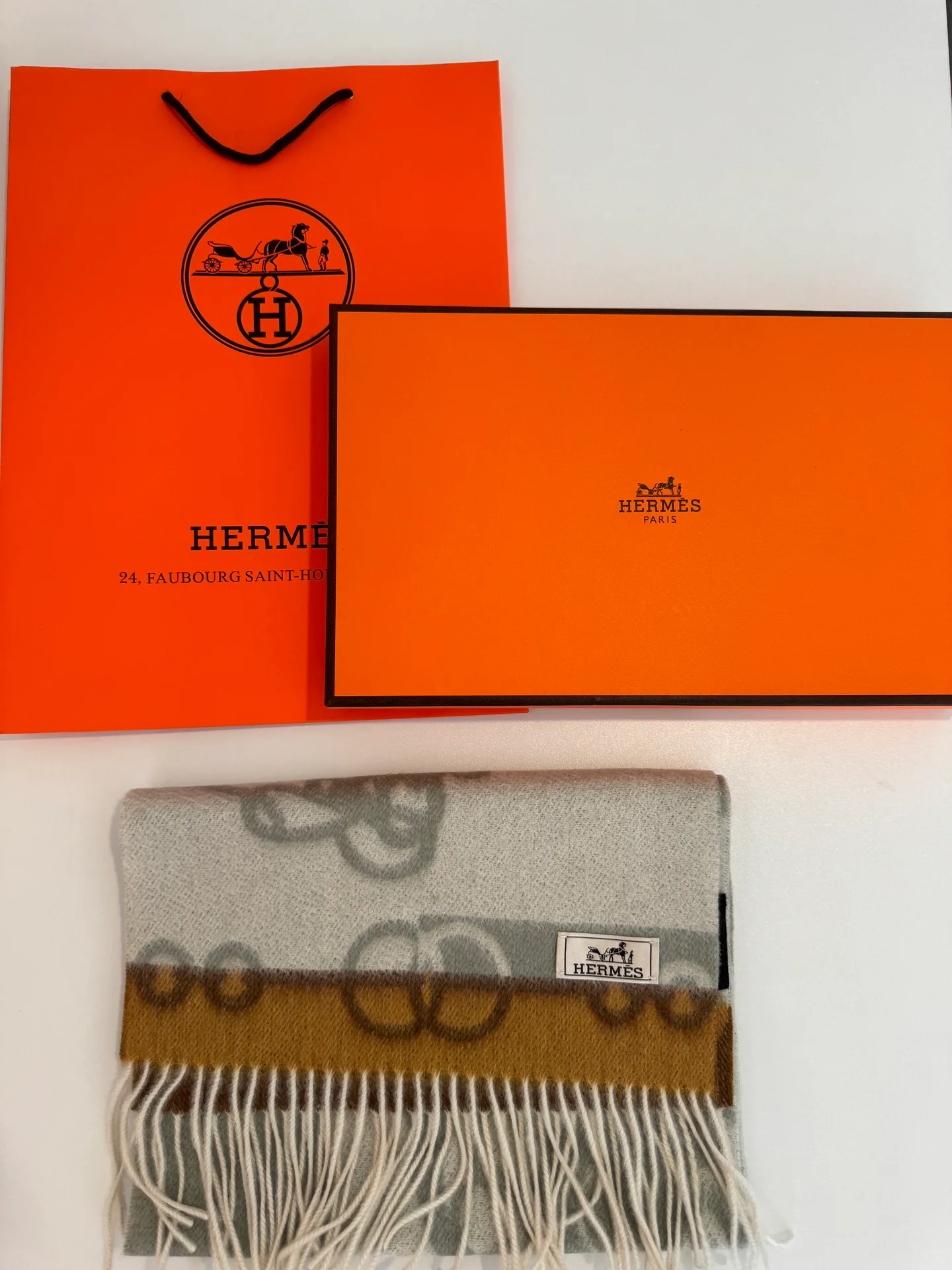 Шарфы Hermes 5944085
