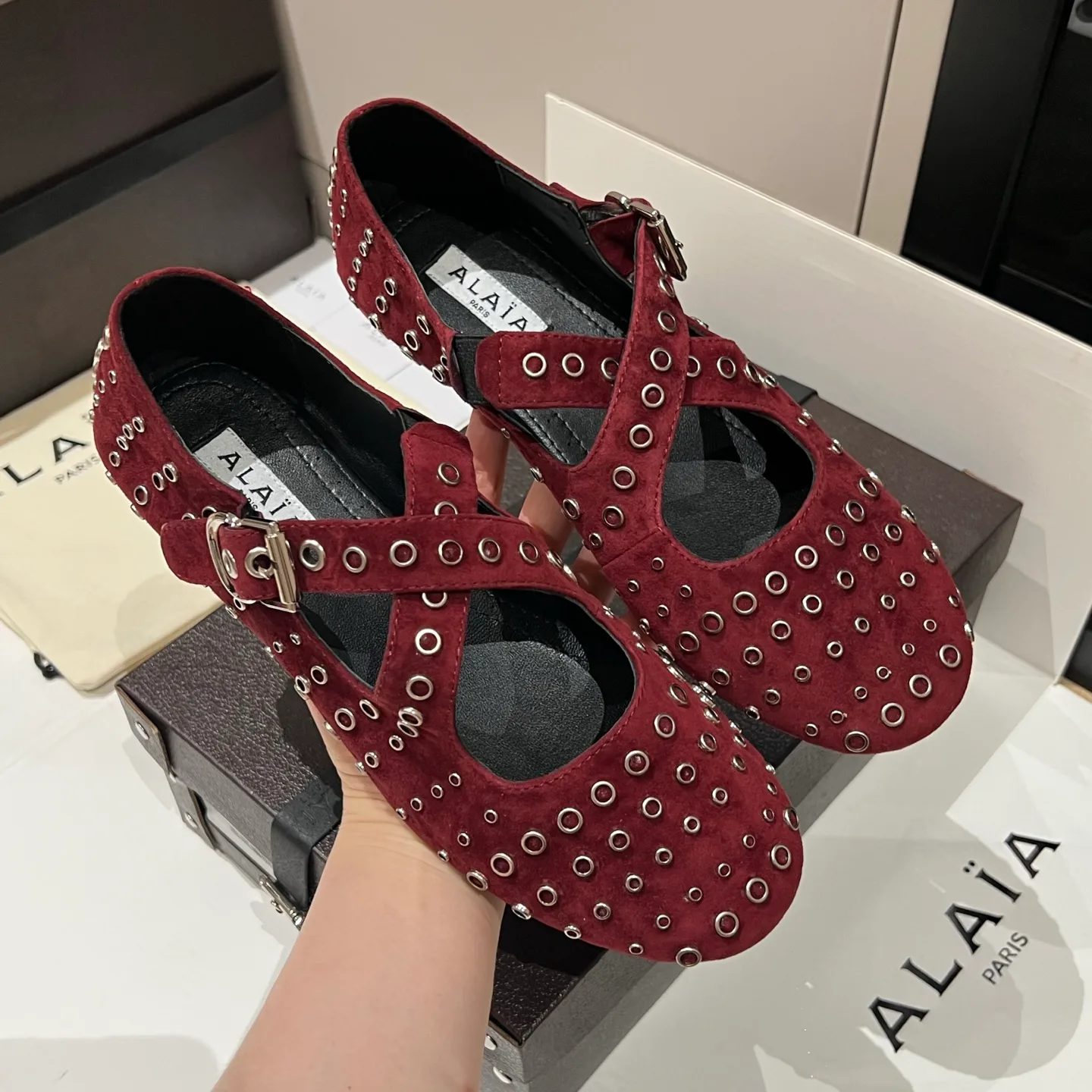 Балетки Женские Alaia 13175609