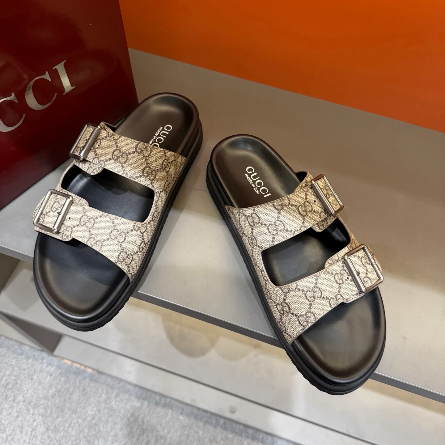 Шлепанцы Мужские Gucci 9737047