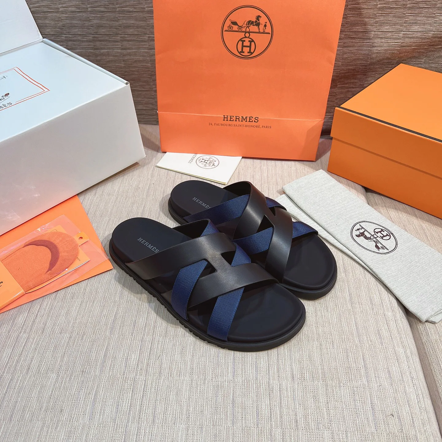Шлепанцы Женские Hermes 1765952