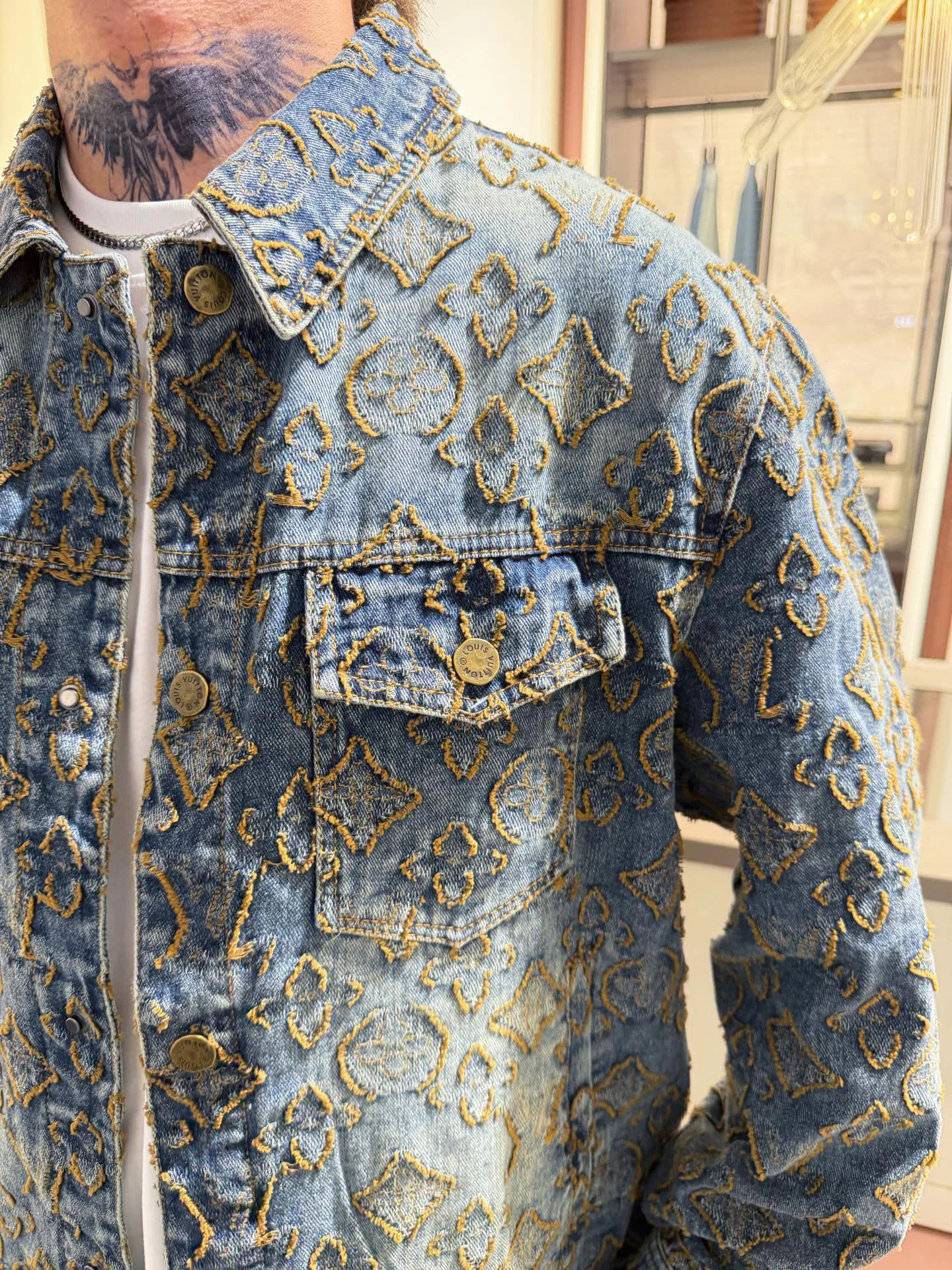 Куртки И Пуховики Мужские Louis Vuitton 18197303