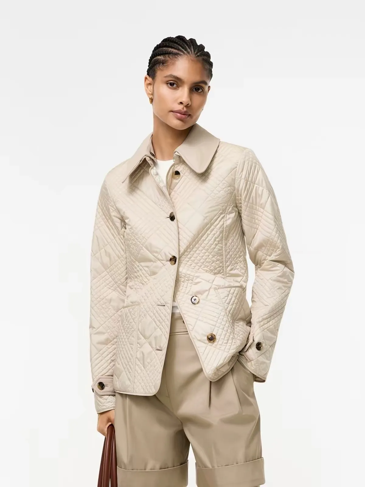 Куртки И Пуховики Женские Burberry 19286085
