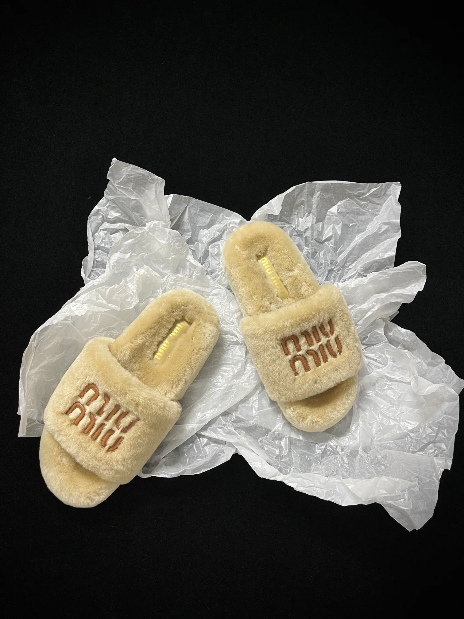 Тапочки Женские Miu Miu 189631