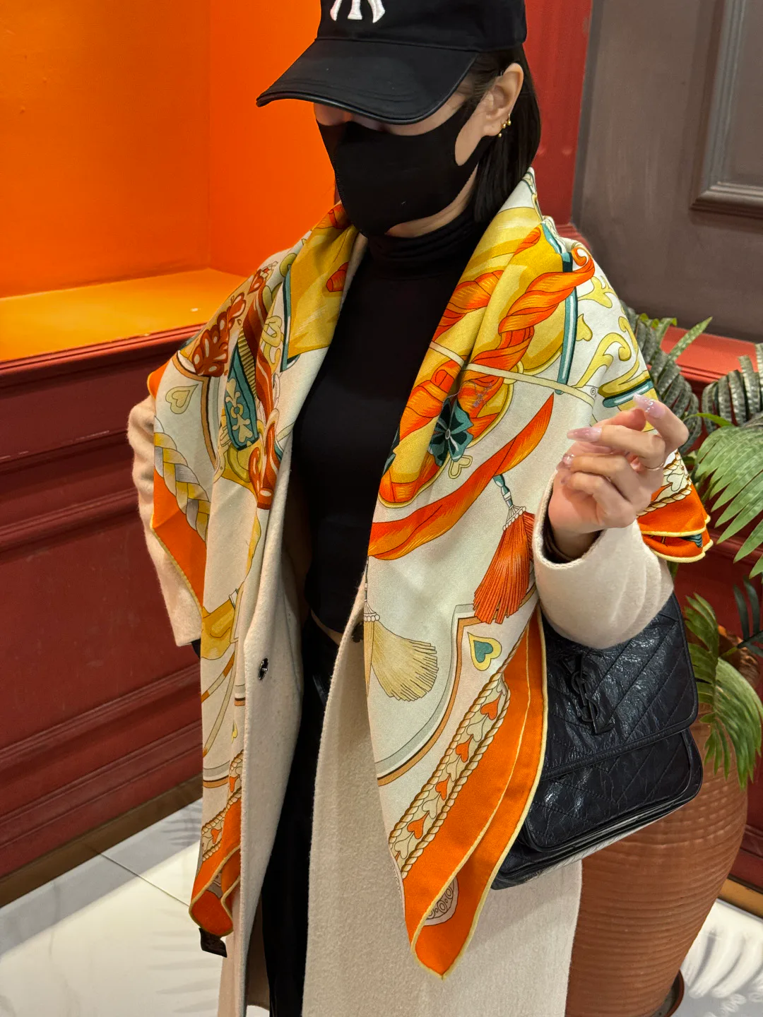 Шарфы Hermes 463821