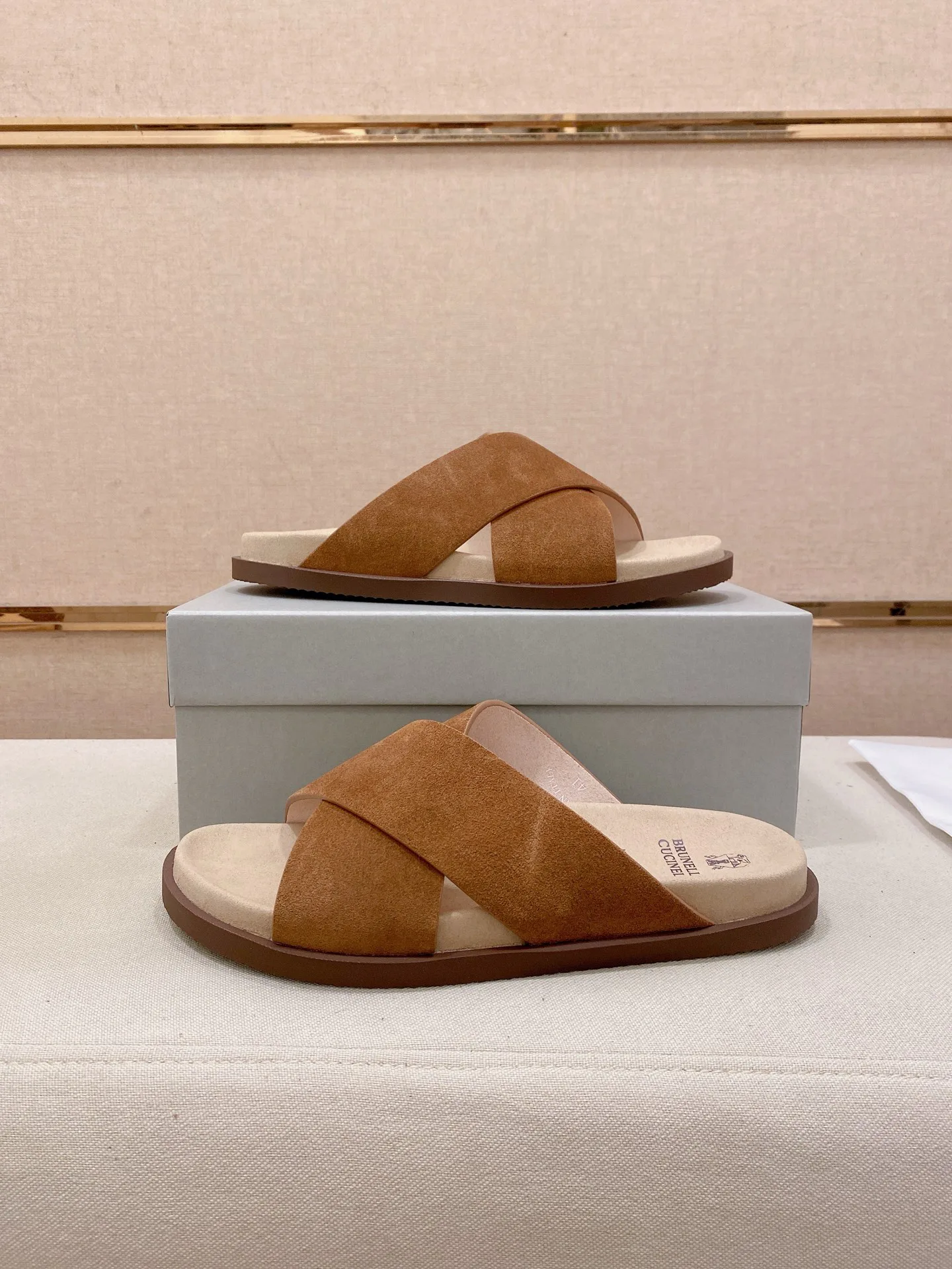 Сандалии Мужские Brunello Cucinelli 12785758