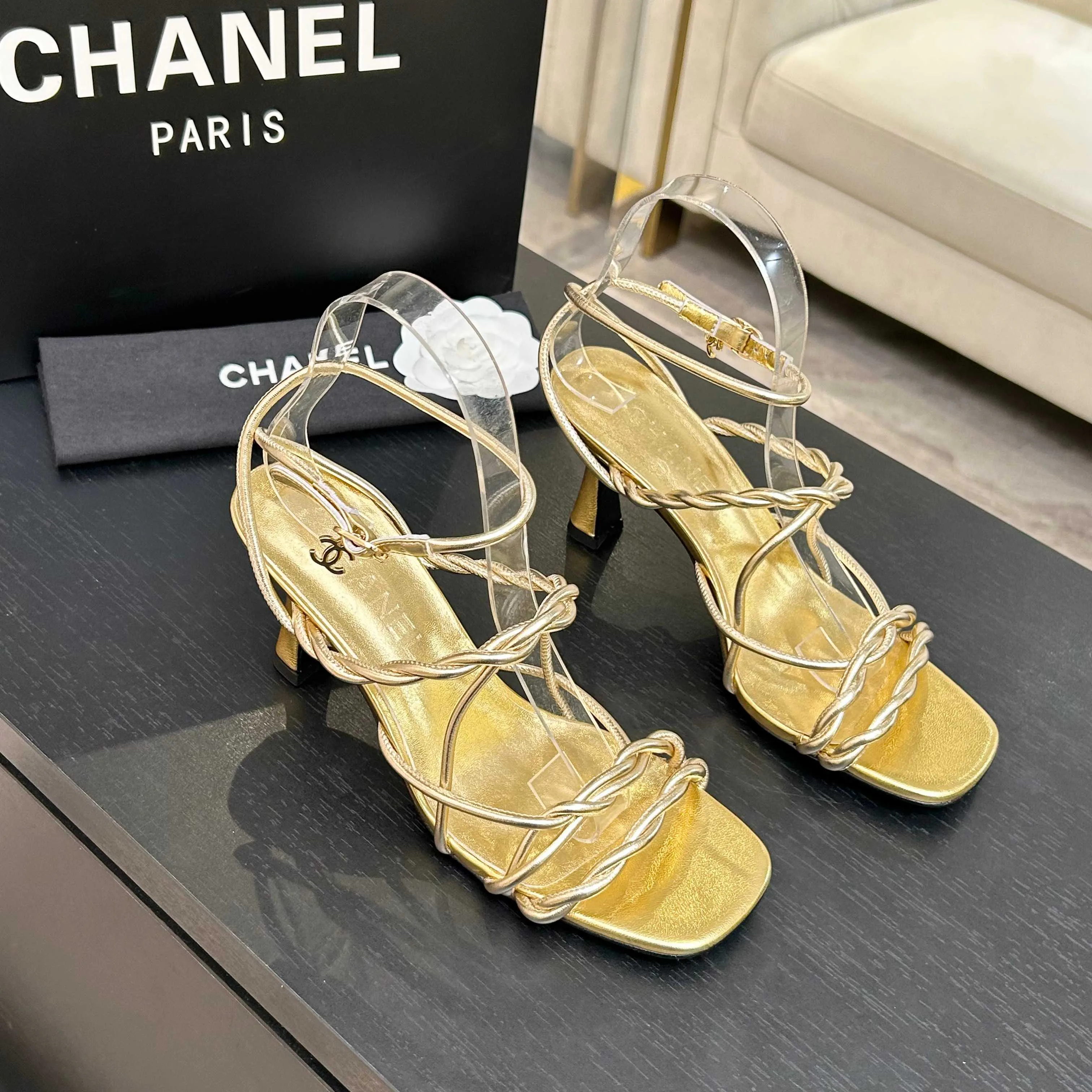 Босоножки Женские Chanel 11745875