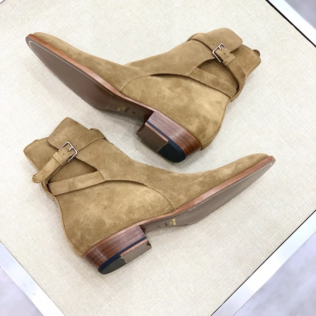 Ботинки Мужские Saint Laurent 351711